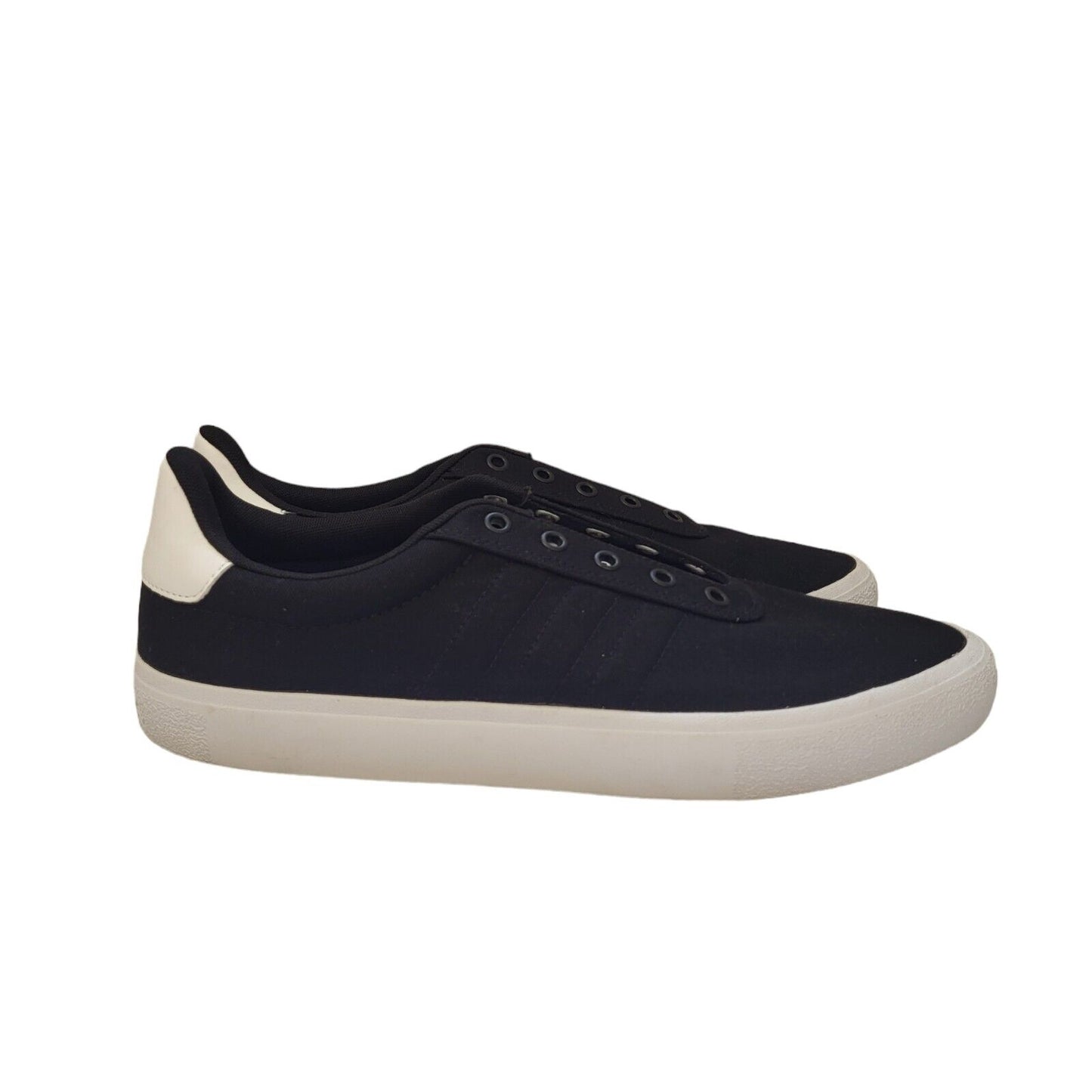 Adidas Black & White Lace-up Sports Casual Trainers Uk Men's Size 11