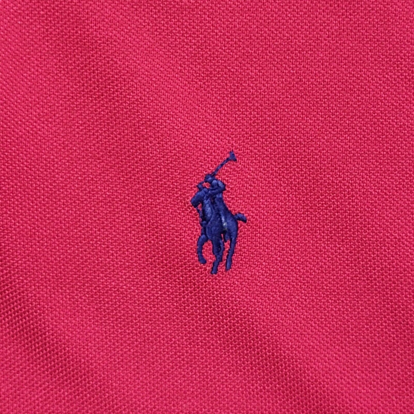 Polo Ralph Lauren Y2K Pink Short Sleeve Custom Fit Polo Shirt Men's Size XL