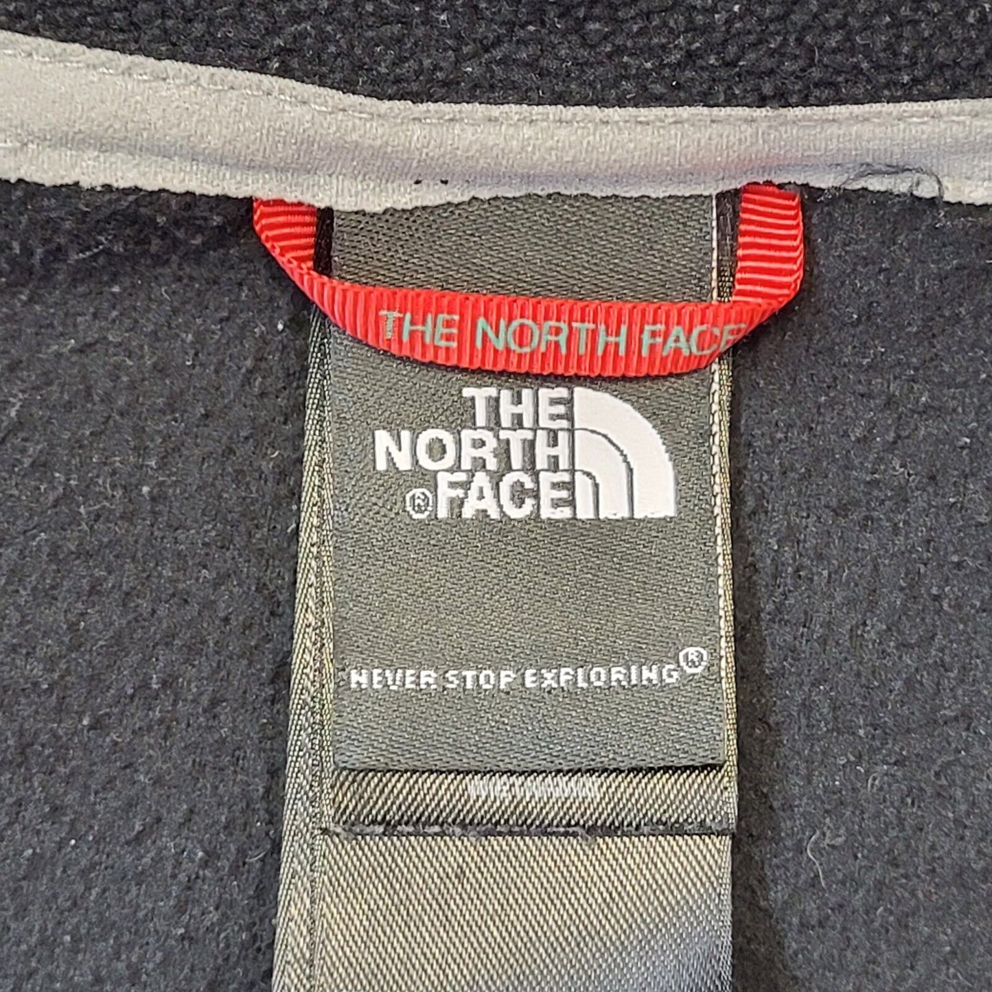 The North Face Black Full Zip Fleece Jacket Women's Size Medium.
