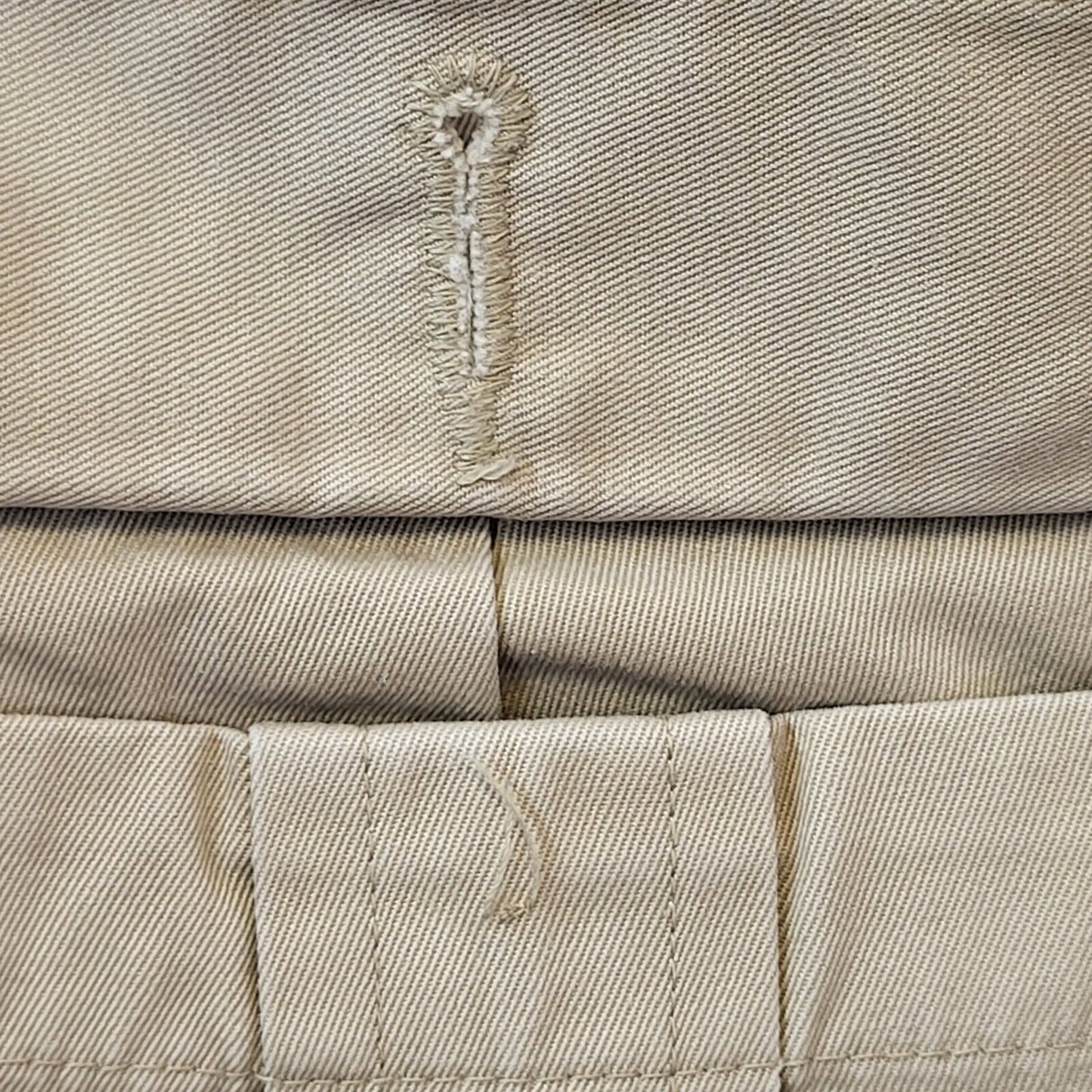 Gap 90s Vintage  Beige Cropped Trousers Women's Size 8 W26 L23
