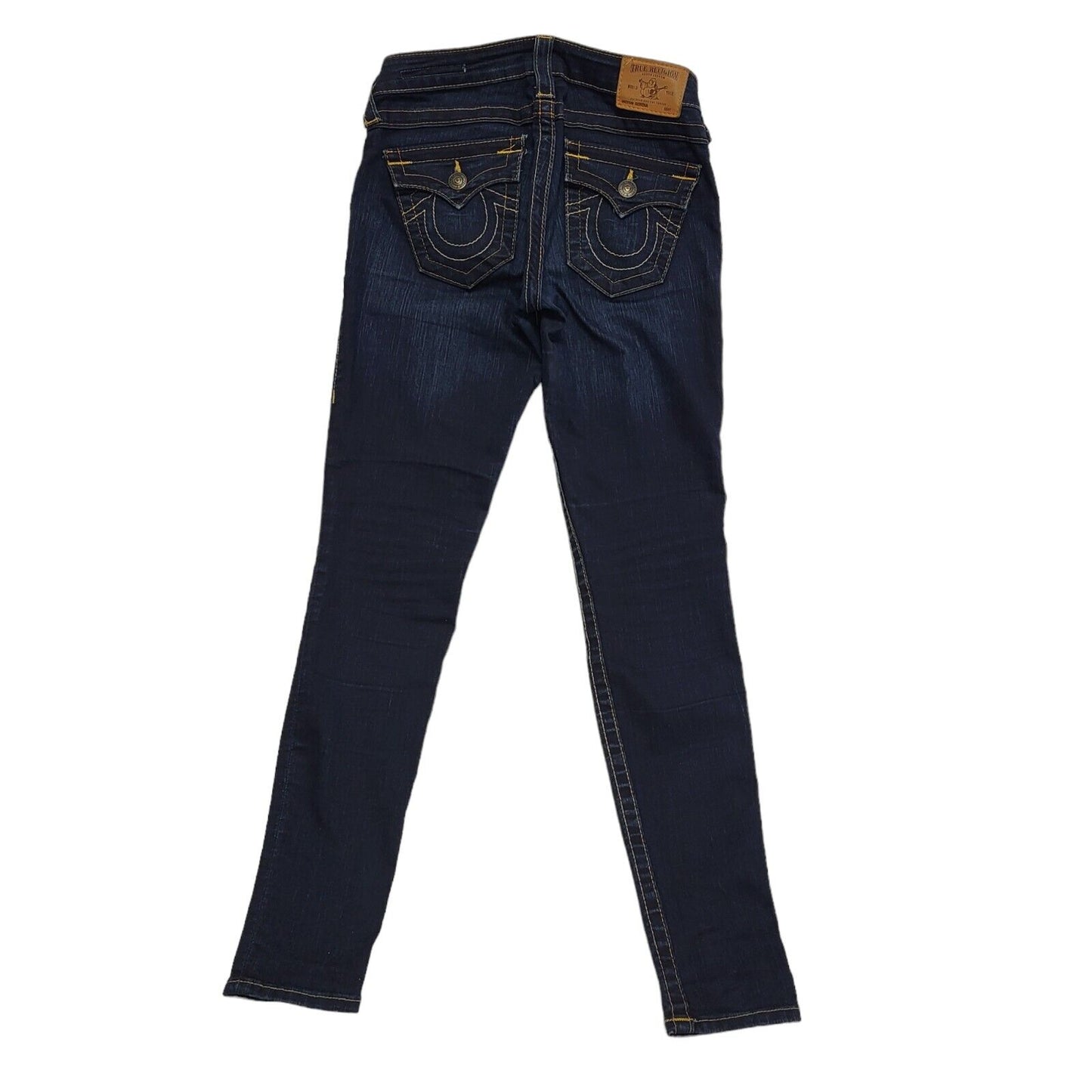 True Religion Blue Skinny Denim Jeans Women's Size UK 10 W28 L30