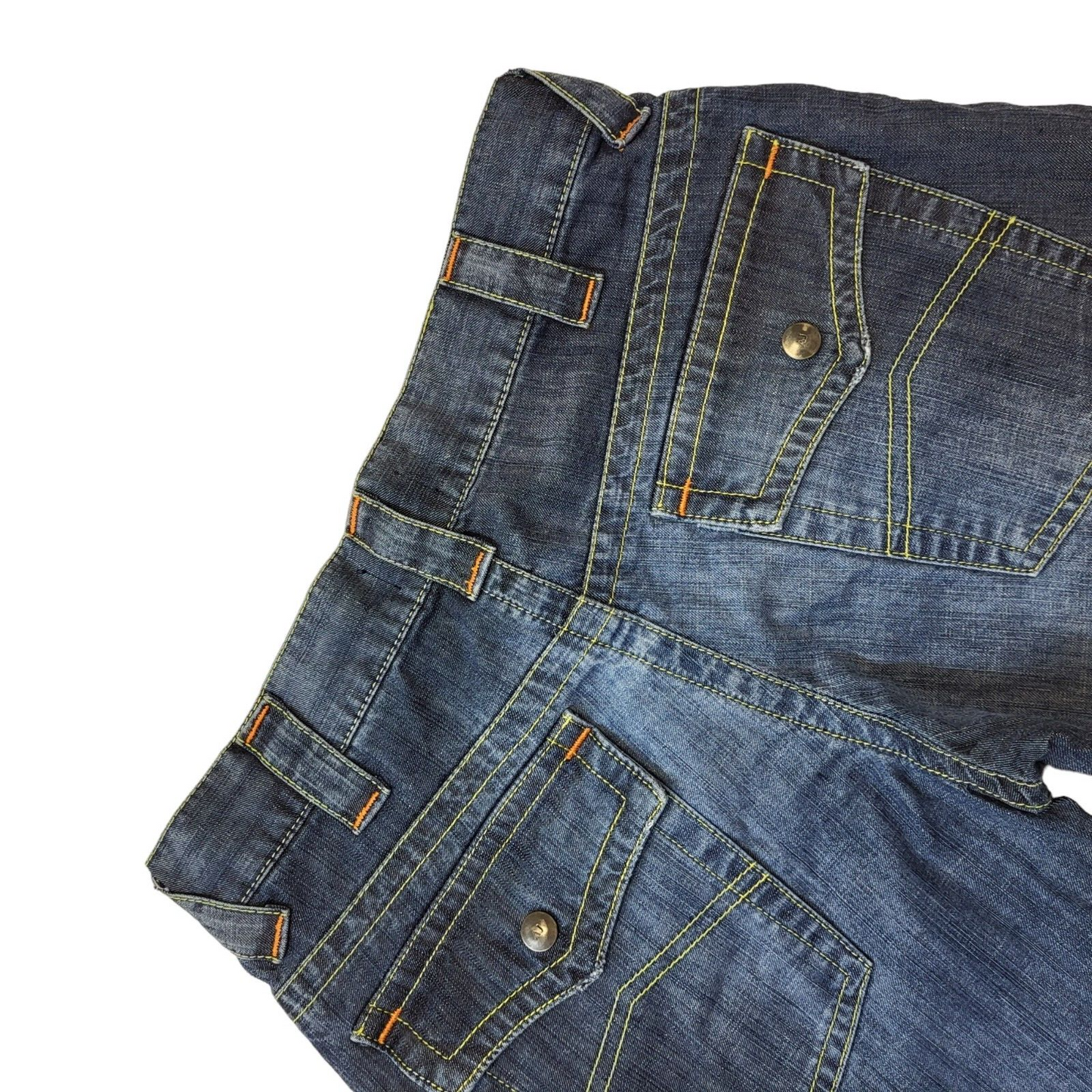 Armani Jeans Y2K Blue Straight Leg Denim Jeans Women's Size S W26 L32