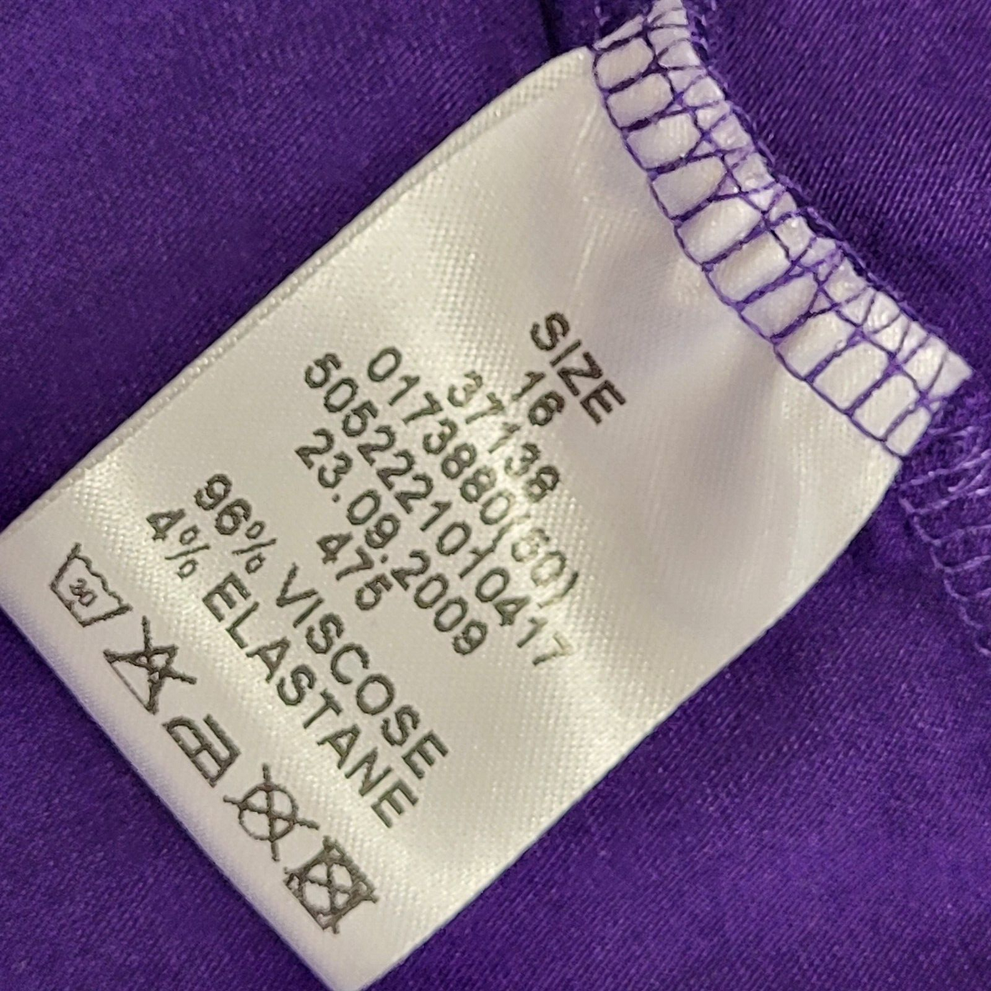 Jane Norman Y2K Vintage Purple Sequin Vest Top Womens UK 16