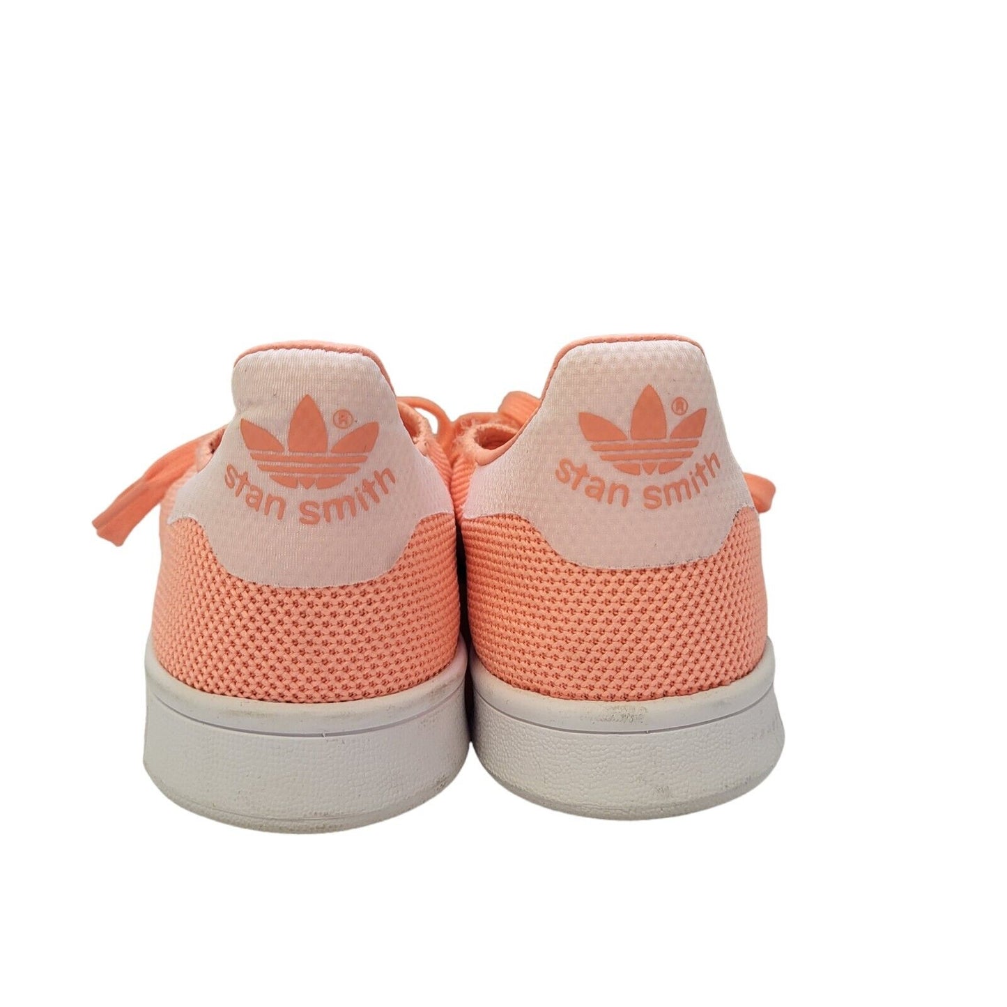 Adidas Stan Smith Pink & White Lace-up Sports Casual Trainers Uk Women's Size 7