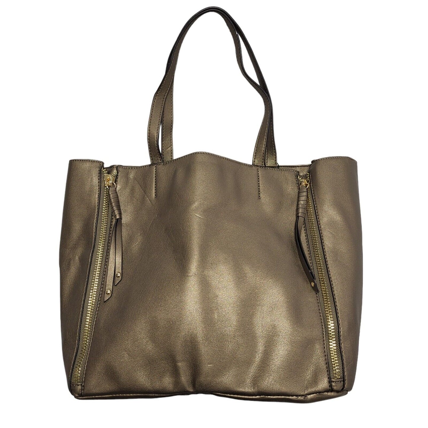 Guess Brown Vintage Leather Hand Bag / Shoulder Bag Uk Women's 11" x 12"