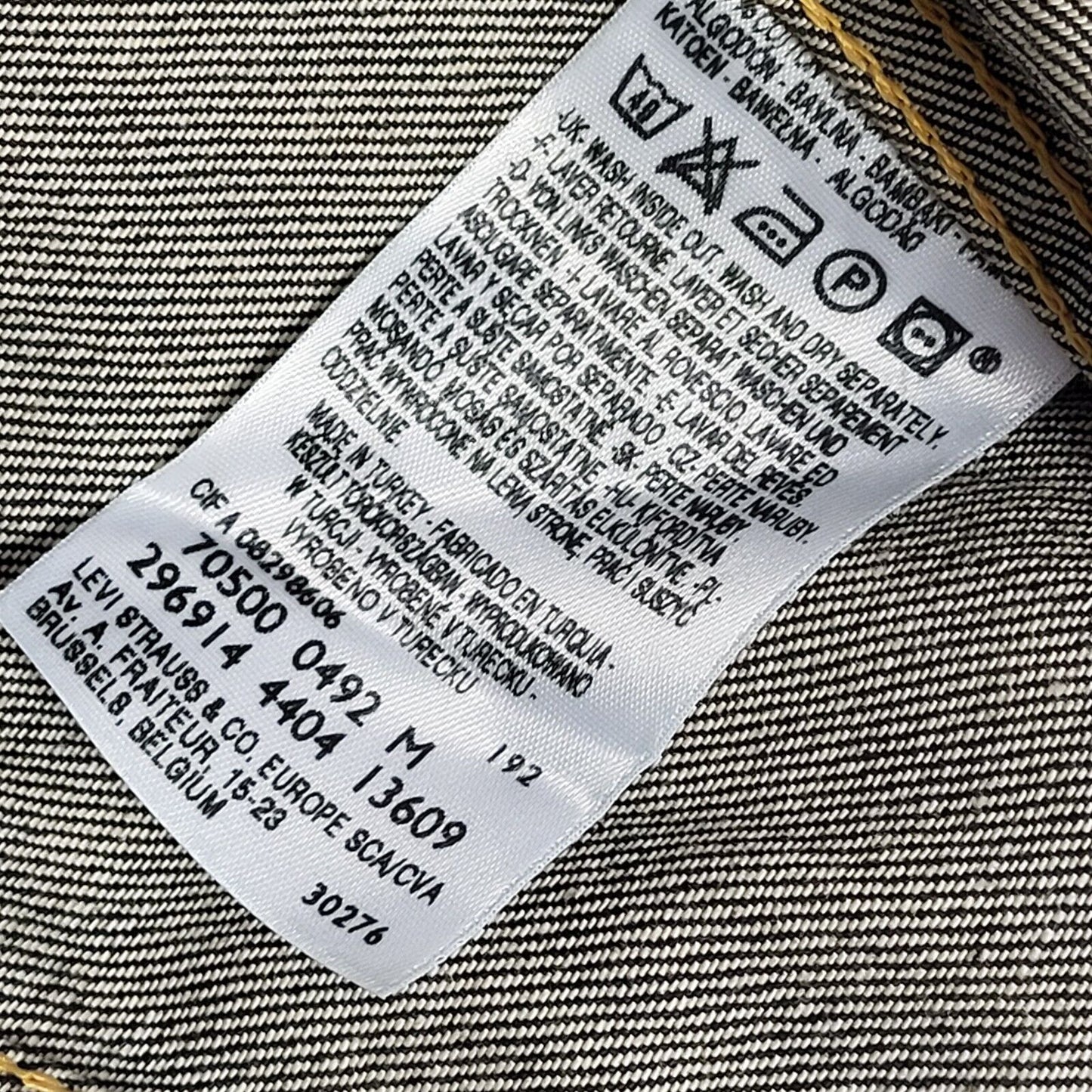 Levi's Vintage Y2K Blue Button Up Denim Jacket Womens UK Size M