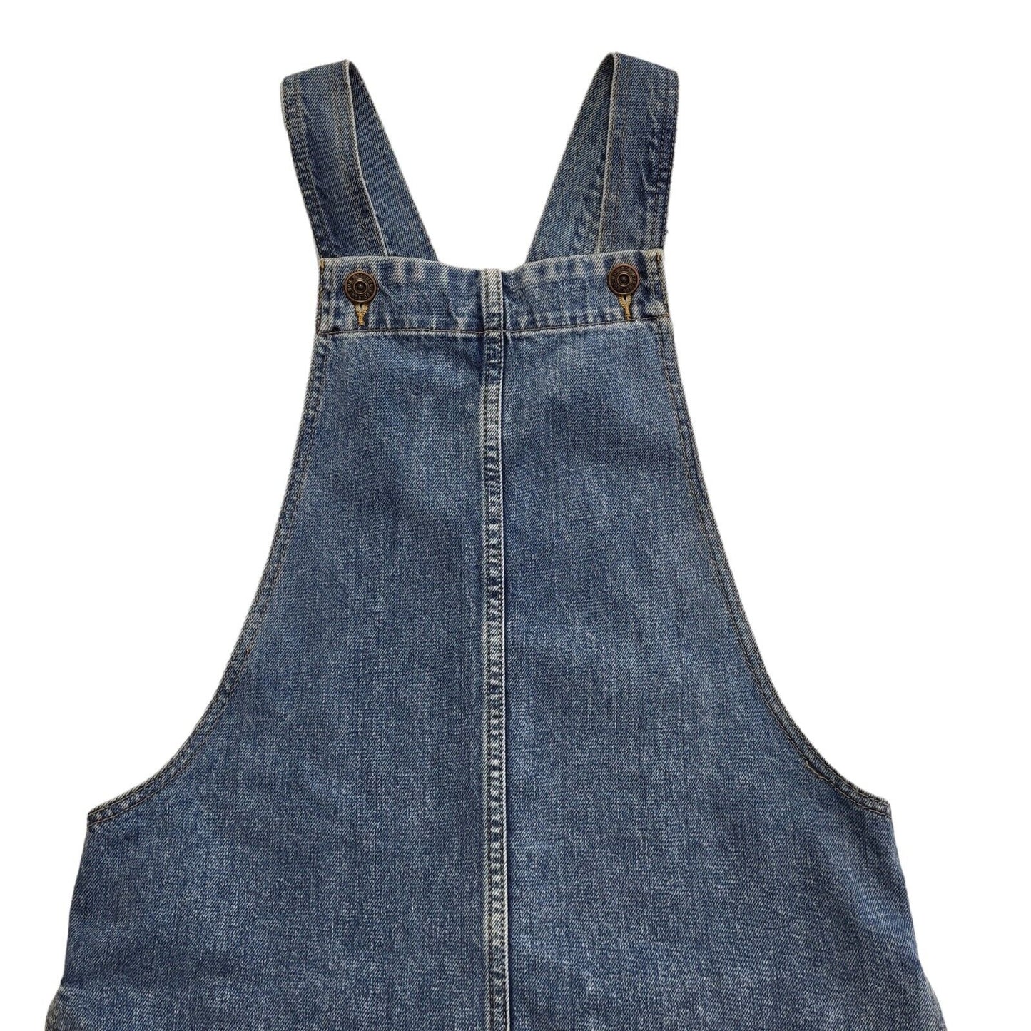 BDG Y2K Dark Blue Denim Dress Uk Women's Size S W26-32