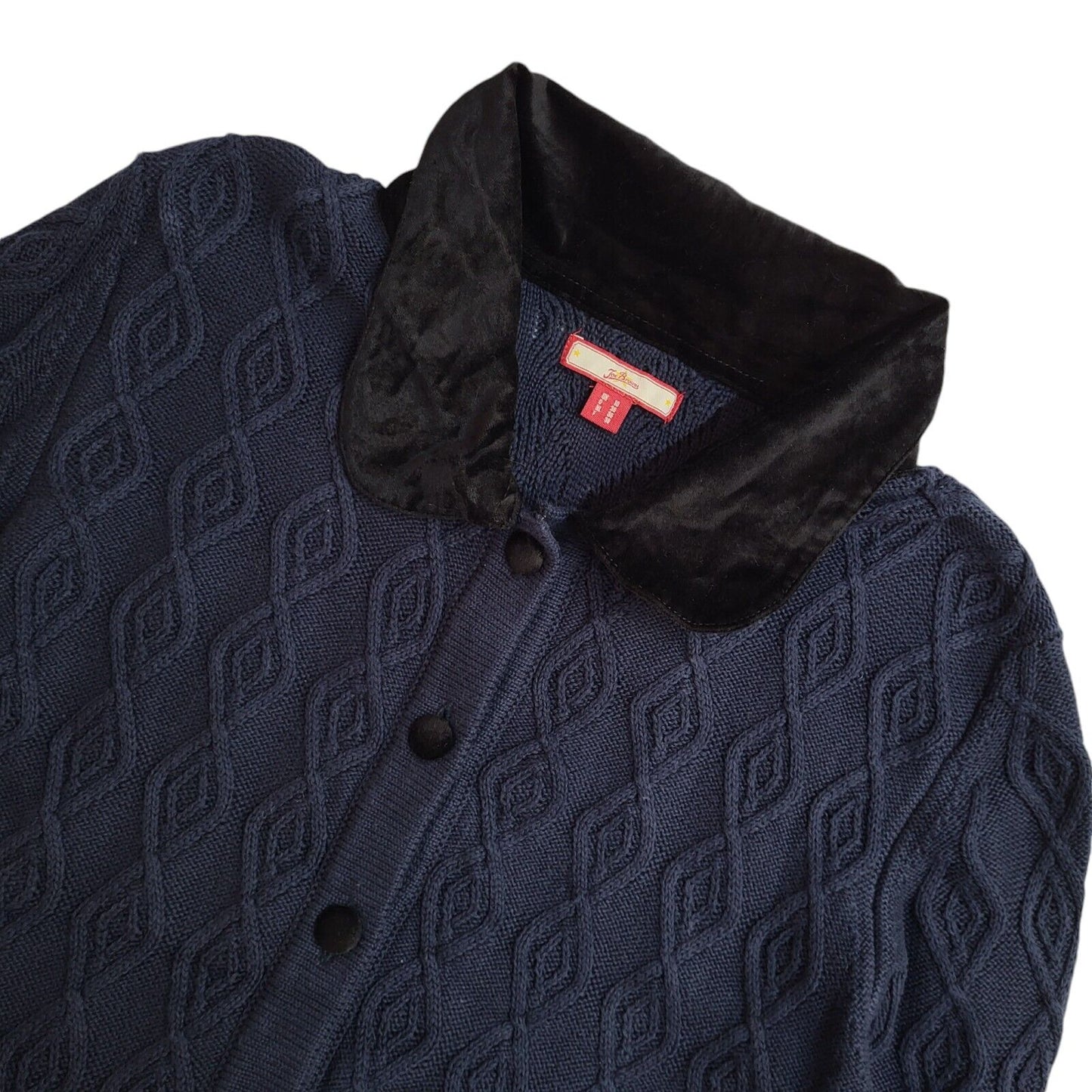 Joe Browns Vintage 90's Navy Blue Button Cardigan UK Women's Size 10