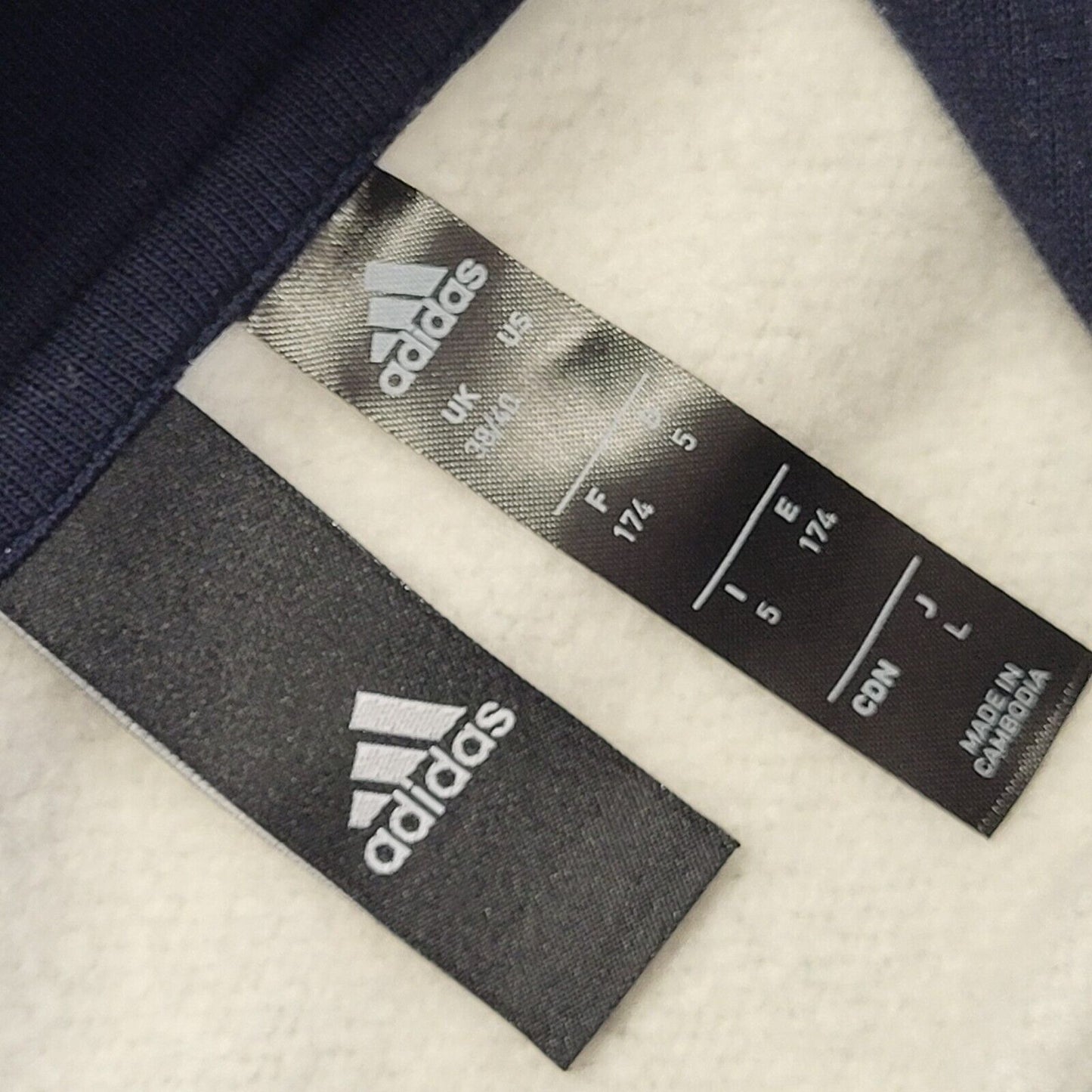 Adidas Vintage Y2k Grey Pullover Sweatshirt Hoodie Uk Men's Size S