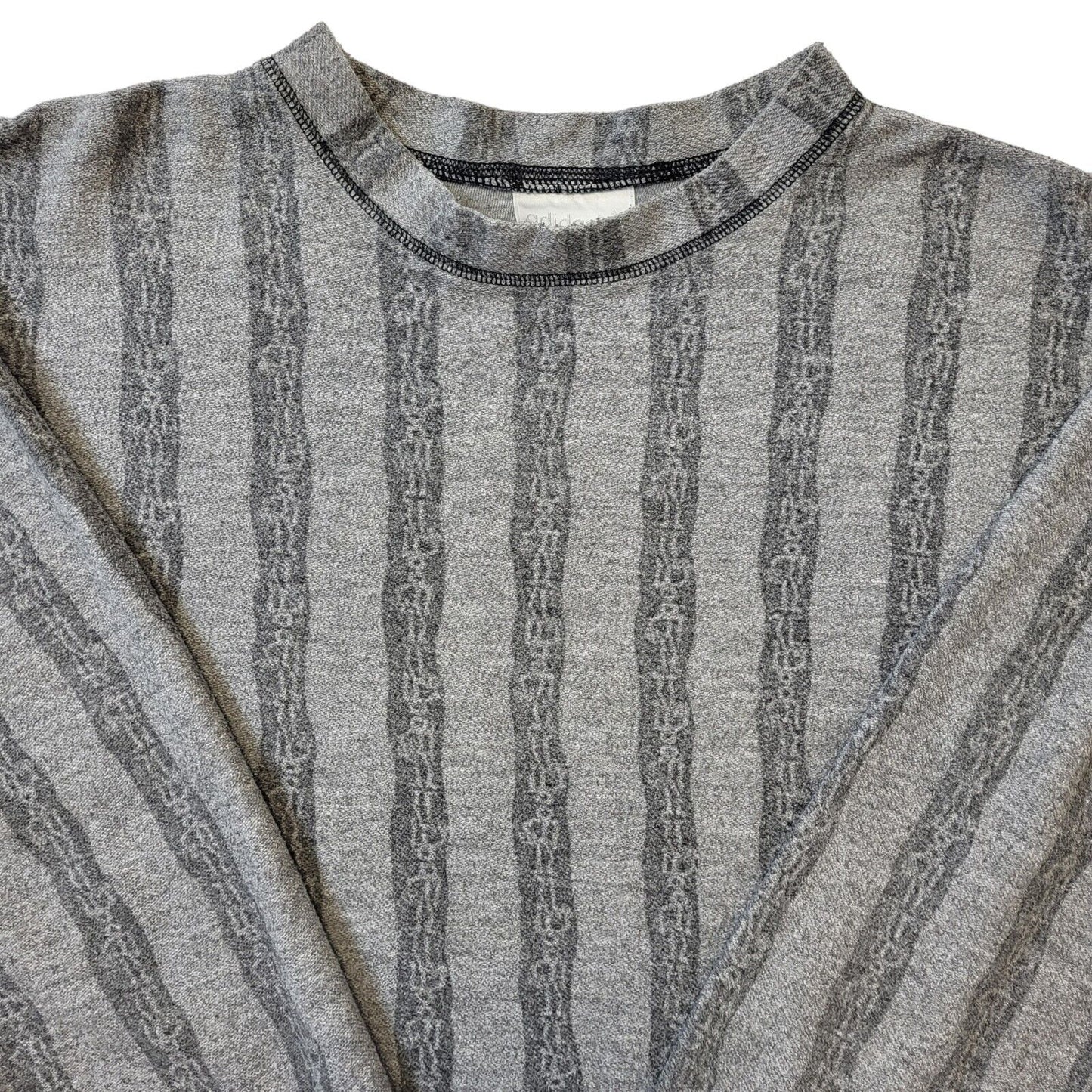 Adidas 90s Vintage Stree Grey Over-sized Sweatshirt Men's Size Medium
