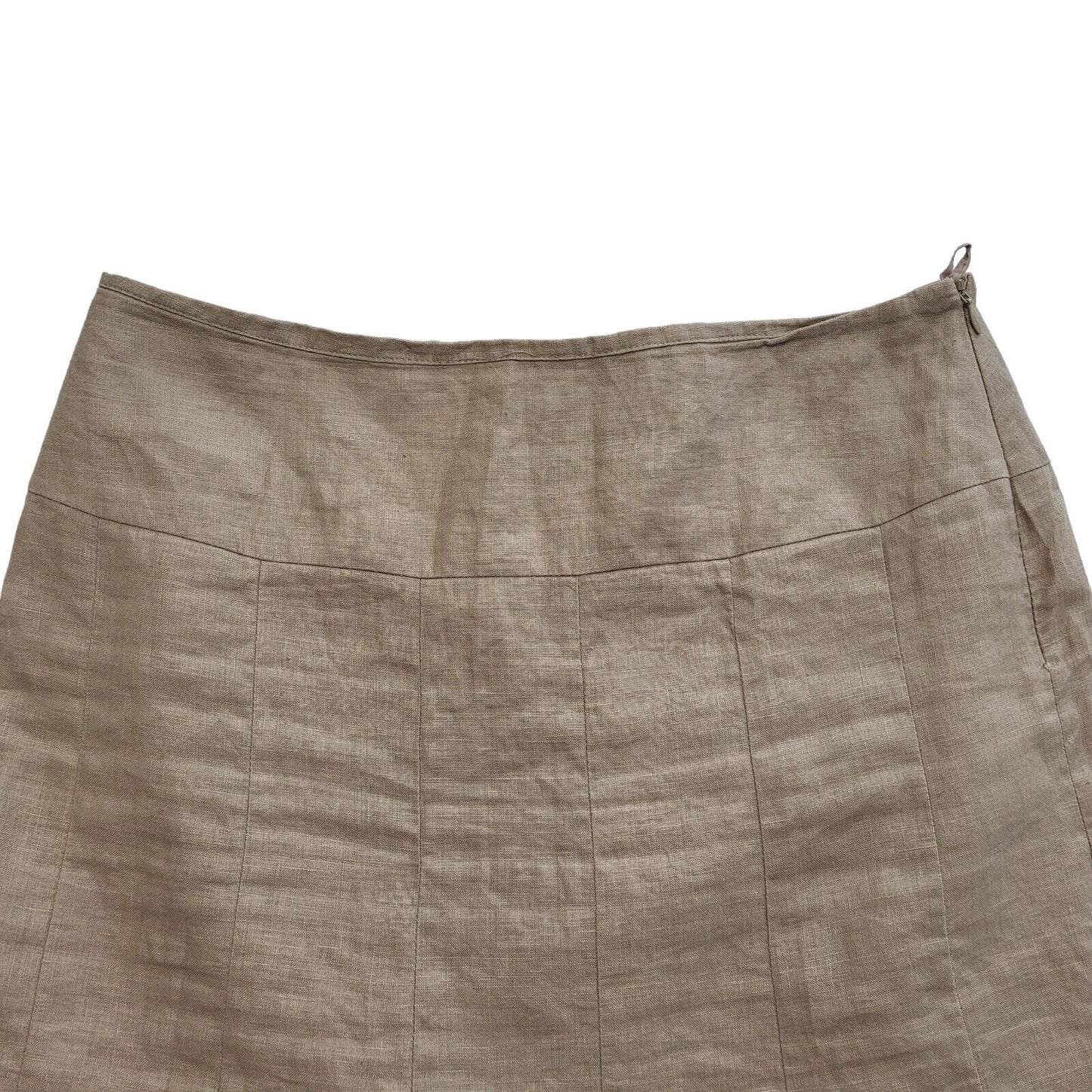 Your Sixth Sense Vintage 90's Brown Midi Skirt Womens UK Size 12 W32