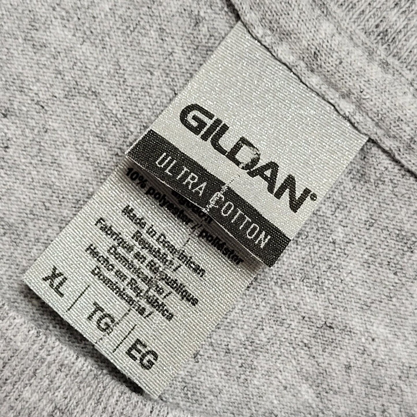 Gildan Vintage 80's  Grey Florida Short Sleeve T-Shirt Men's XL