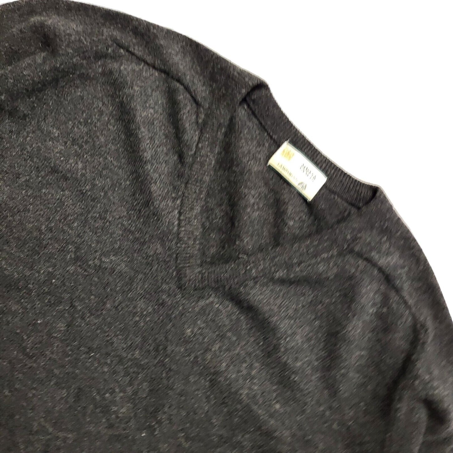Marks and Spencer Vintage 80's Dark Grey Wool Jumper Uk Men's Size Large