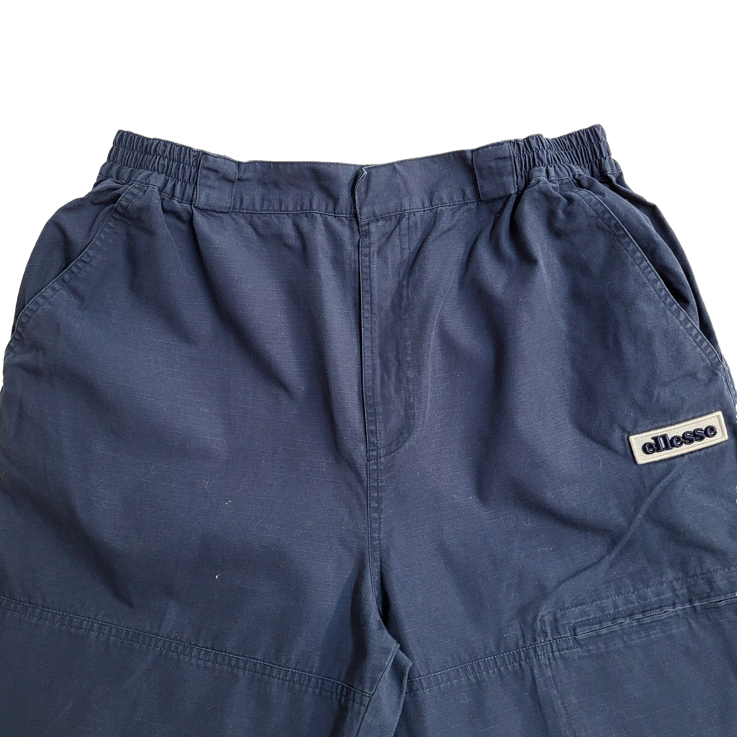 Ellesse Blue Vintage 90's Tapered Leg Trousers UK Men's Size XL W36 L29