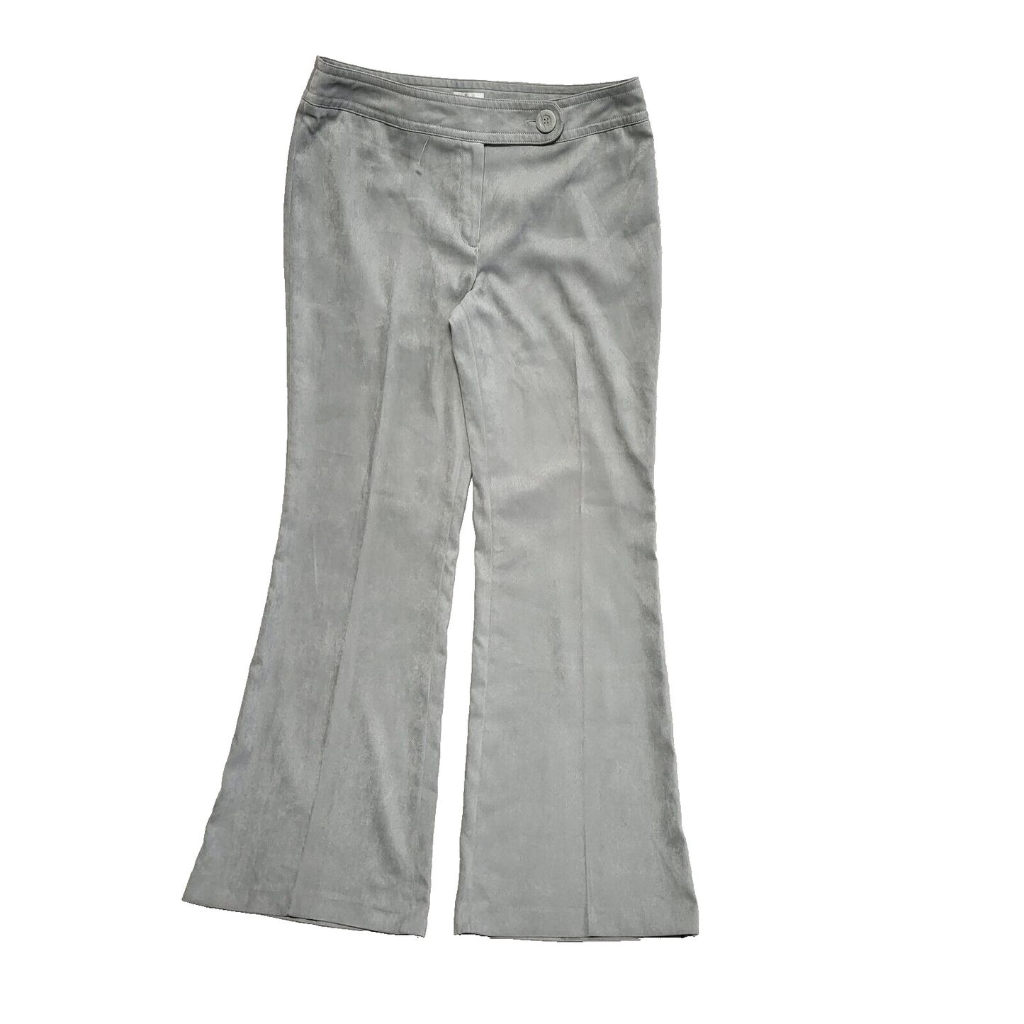 Next Vintage 90's Grey Bootcut Velvet Trousers Uk Women's 12 W30 L30