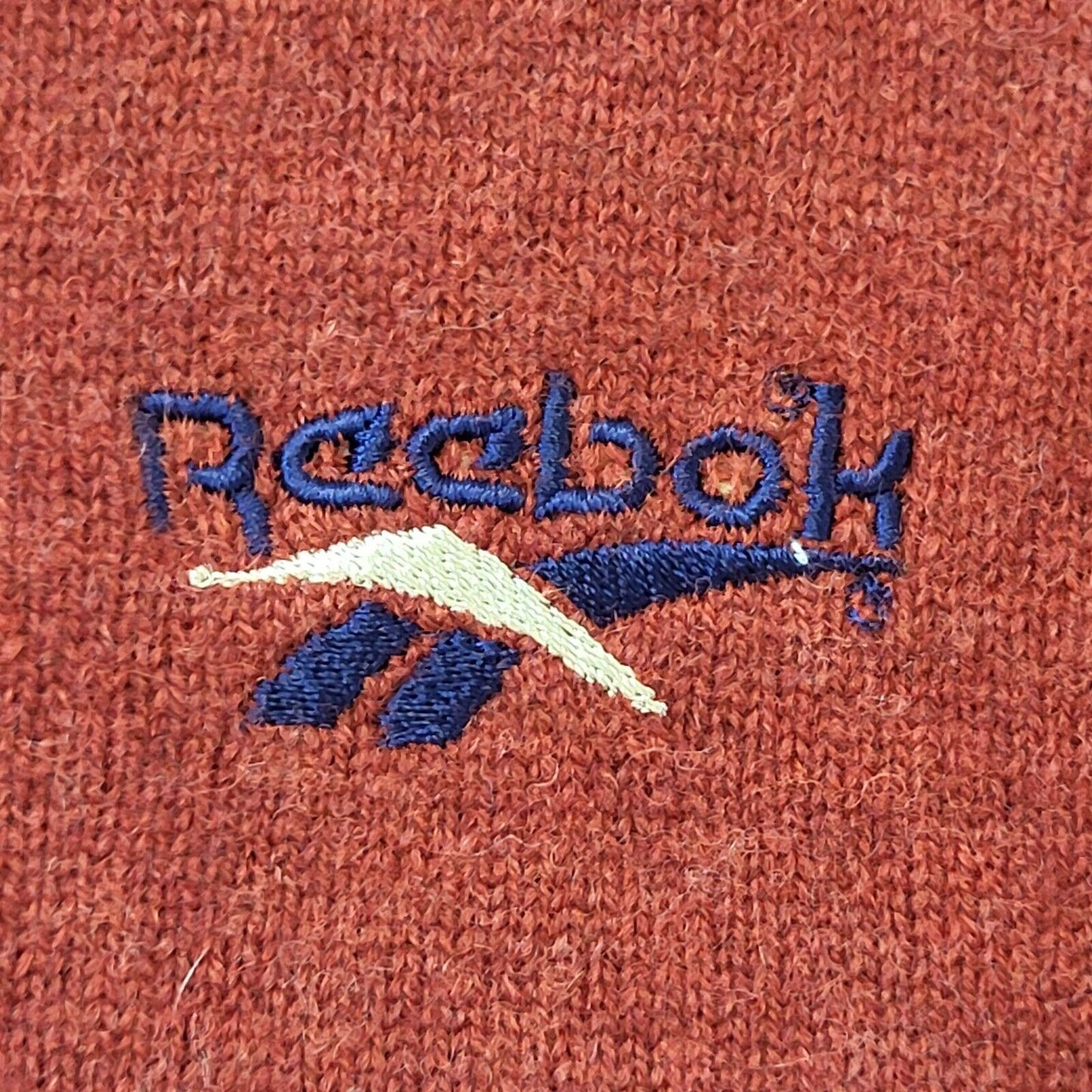 90s Vintage Reebok Golf Red Wool Jumper Men's Size Medium