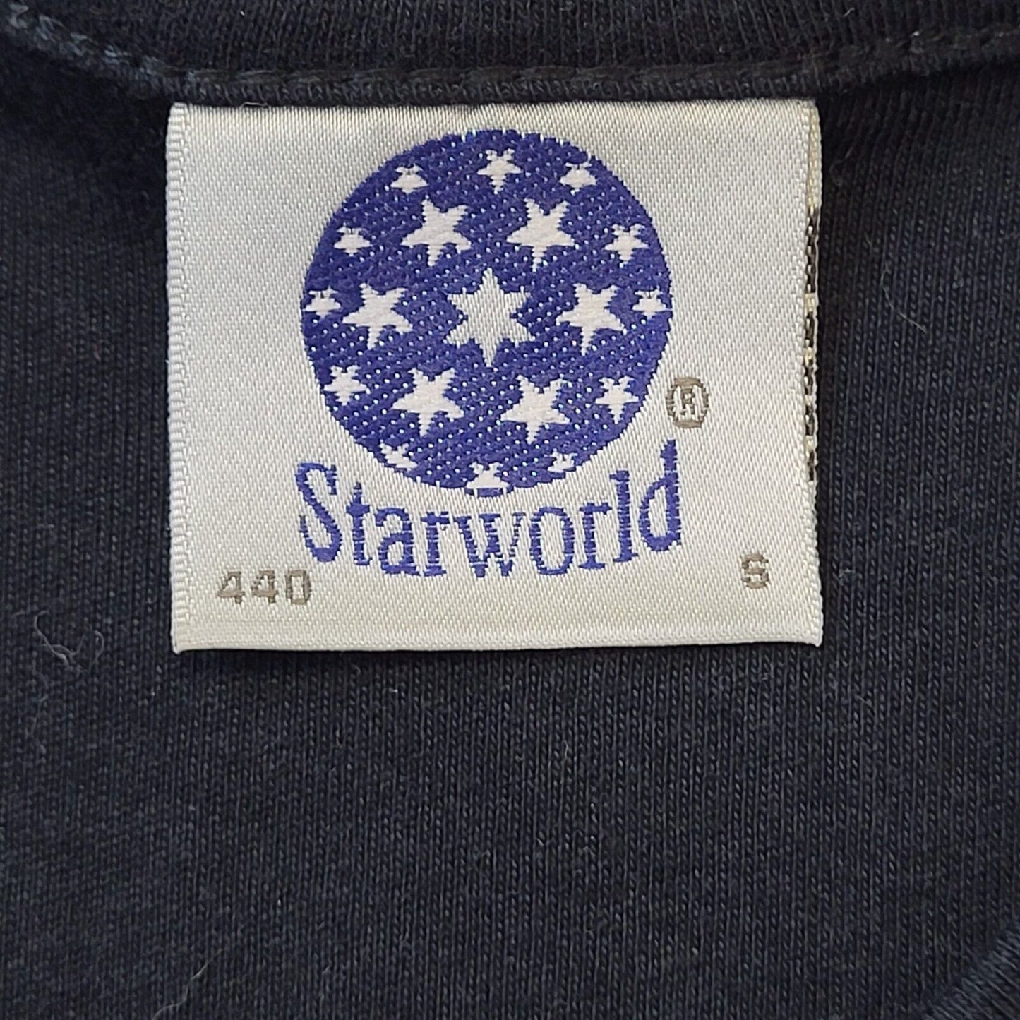 Starworld 2007 Donny Donny Osmond Diamanté Tour T-Shirt Women's UK Size Small
