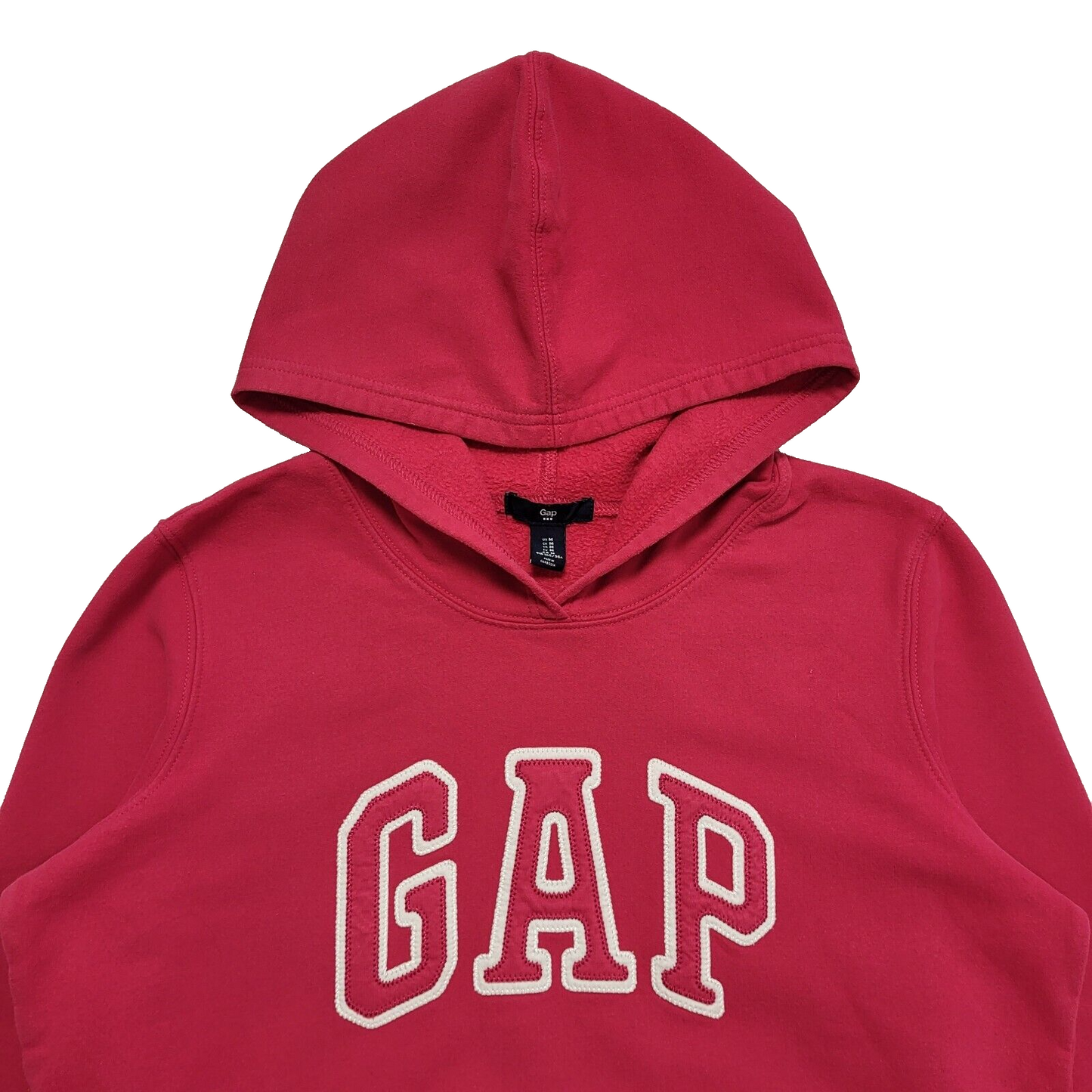 Gap Vintage Y2K Pink Pullover Hoodie Womens UK Size M