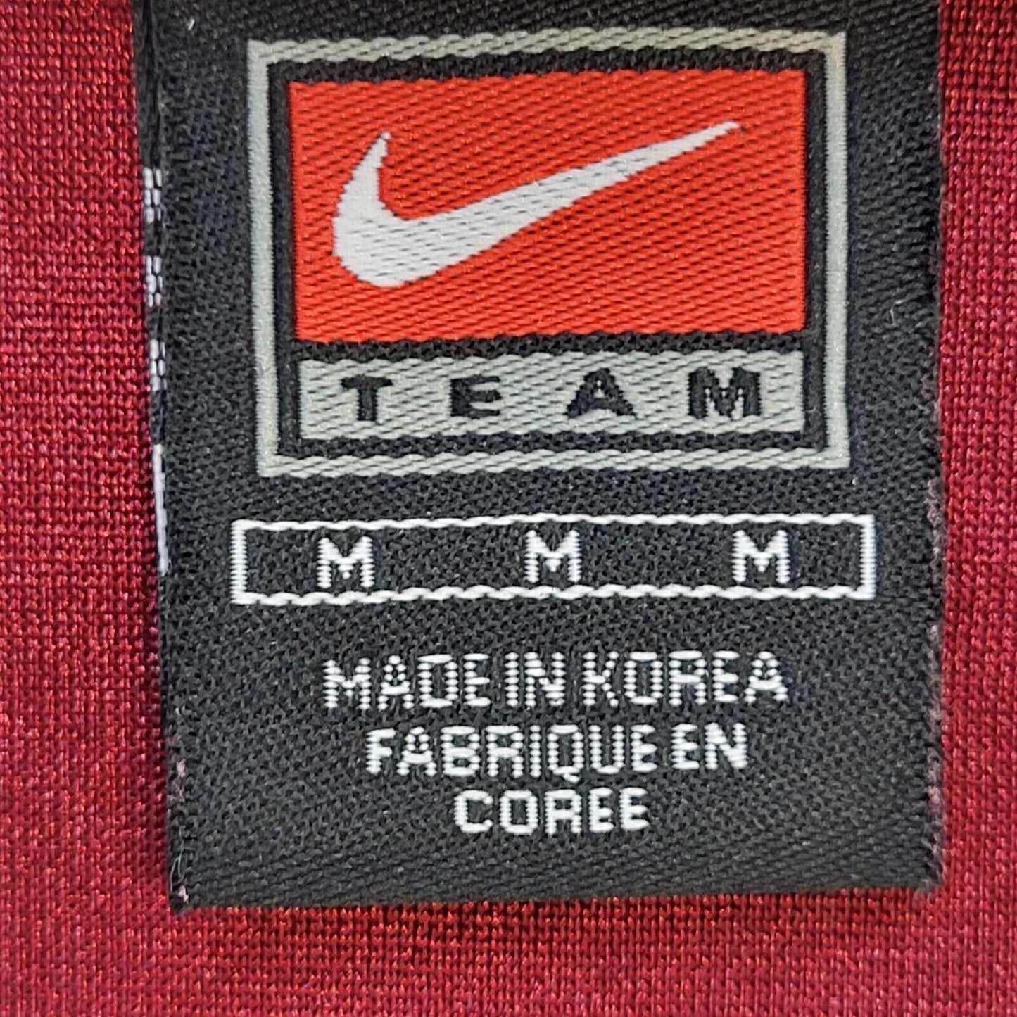 Nike Team 90s NBA Red White No 11 Ponderosa Vest Top Men's Size M