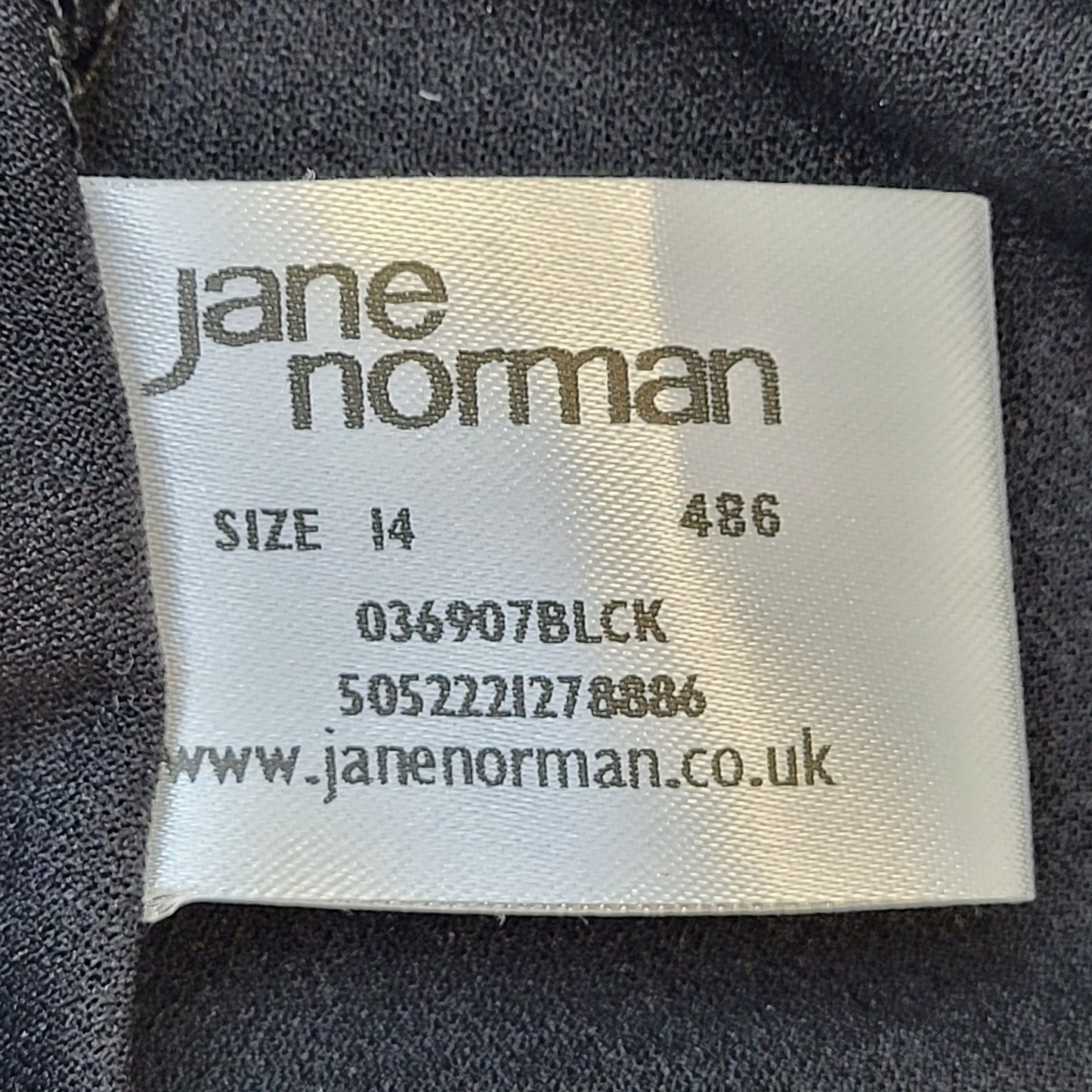 Jane Norman Y2K Black Sequin & Lace Womens UK 14