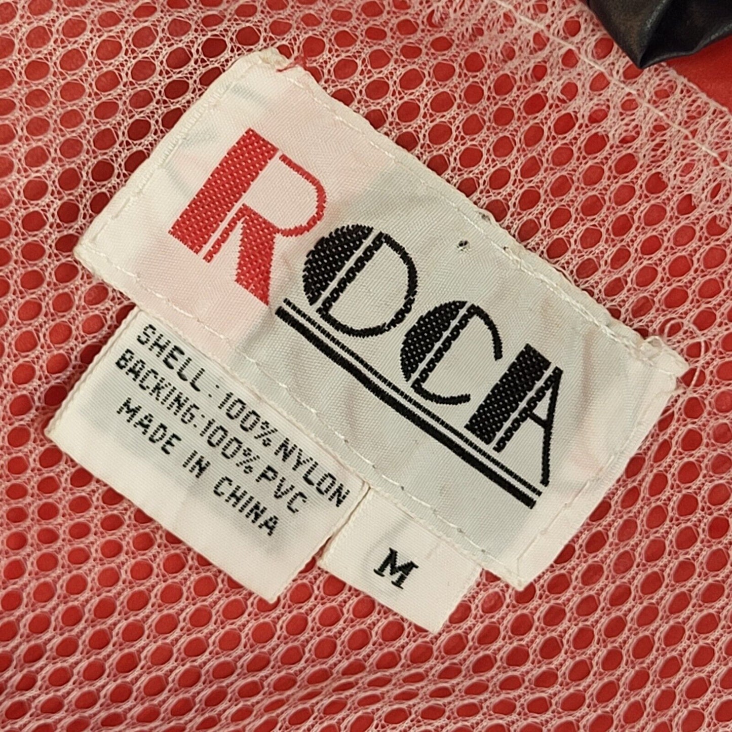 Roca Red & Blue 90s Pullover Windbreaker Jacket Uk Men's Size Medium