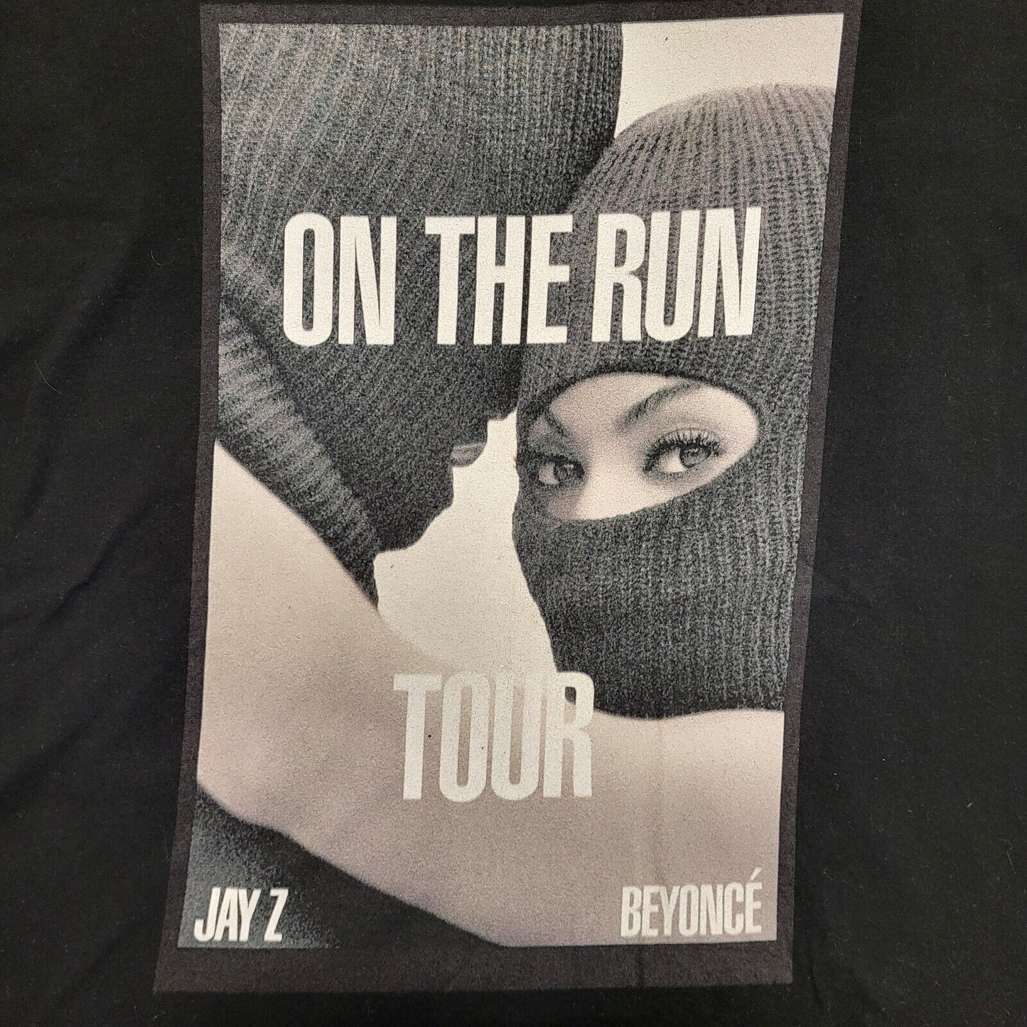 Jayz Boyonce Tour Black Vintage Y2K Short Sleeve T-Shirt Uk Men's XXL