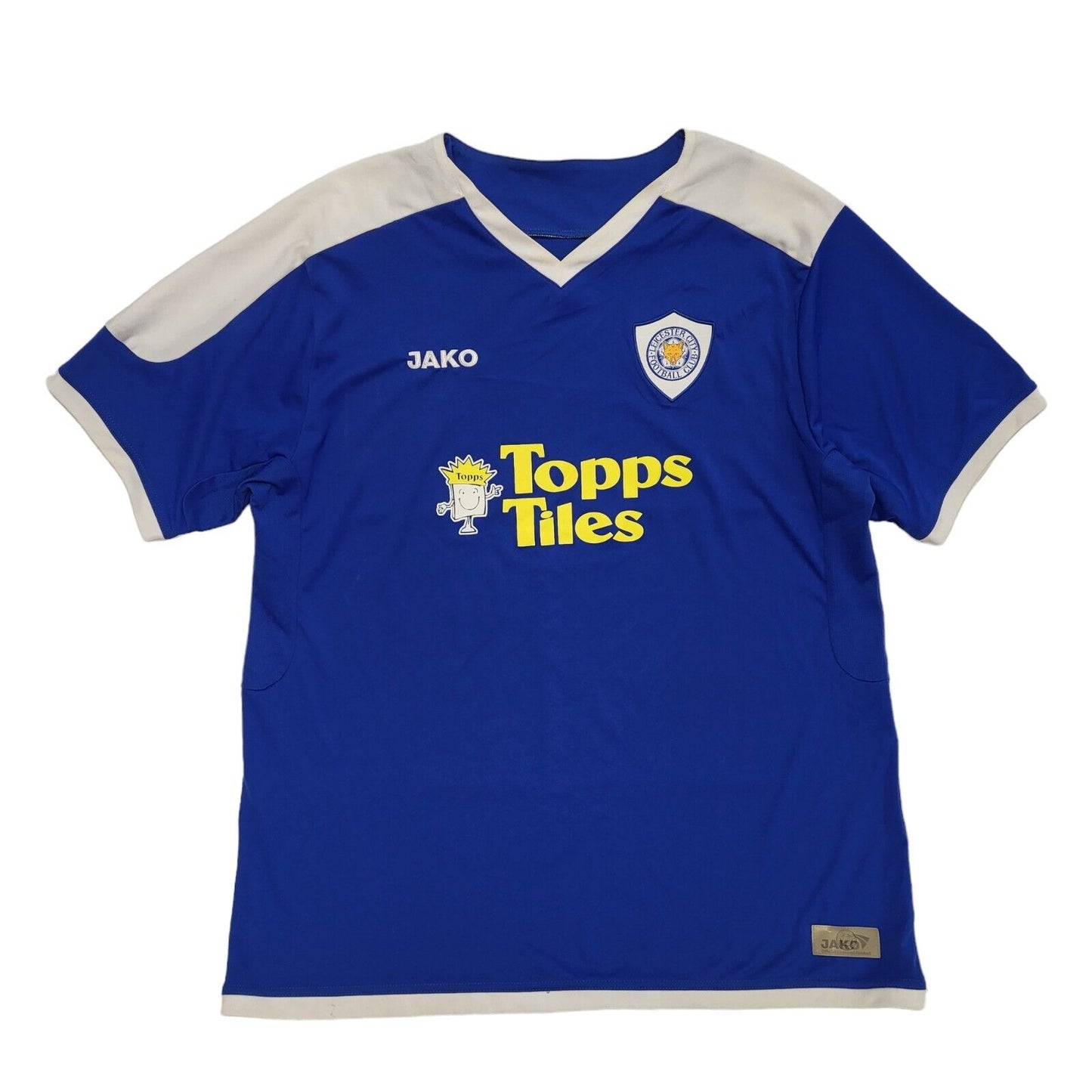 Leicester City FC 2007 Football Shirt Vintage Blue  Men's Size XL