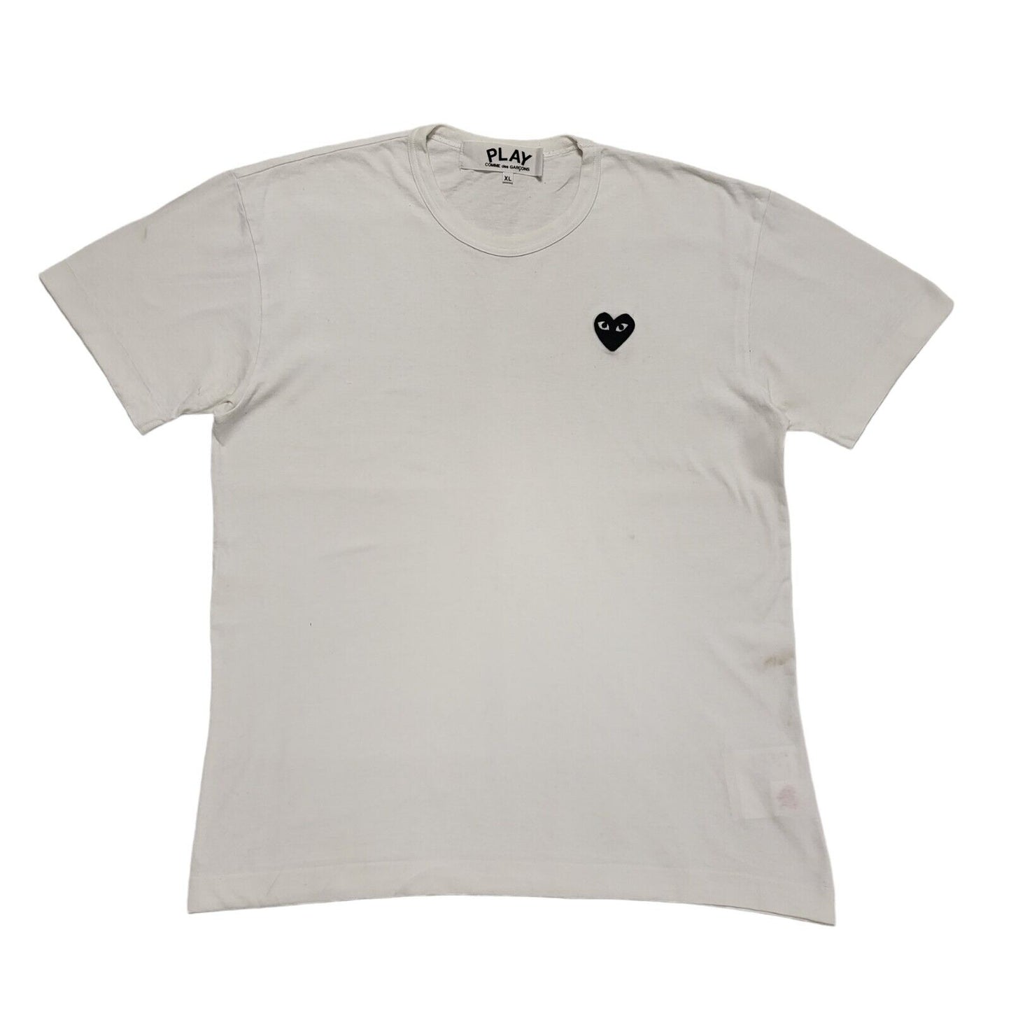 Play Vintage 80's White Single Stitch Short Sleeve T-Shirt Men's XL