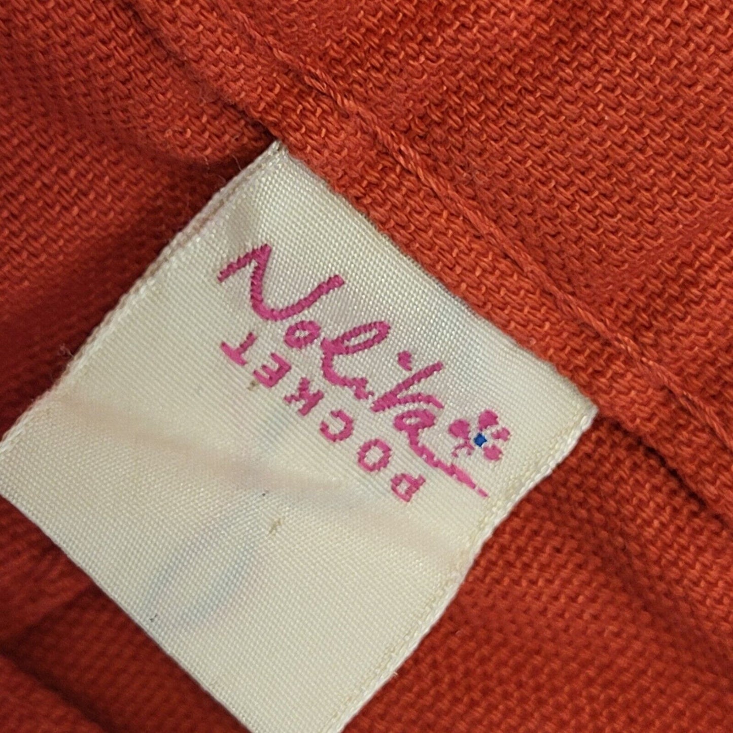 Nolika Vintage 90's Red Straight Leg Trousers Uk Women's Size 14 W32 L32