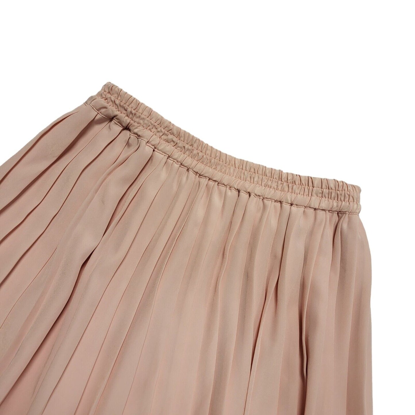 Anne Brooks Vintage 80s Pink Pleated Skirt Uk Women's Size 10 W28