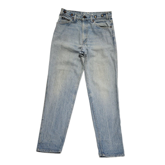 Levi's Vintage 90s Light Blue Tapered Denim Suspender Jeans Men's Size M W33 L34