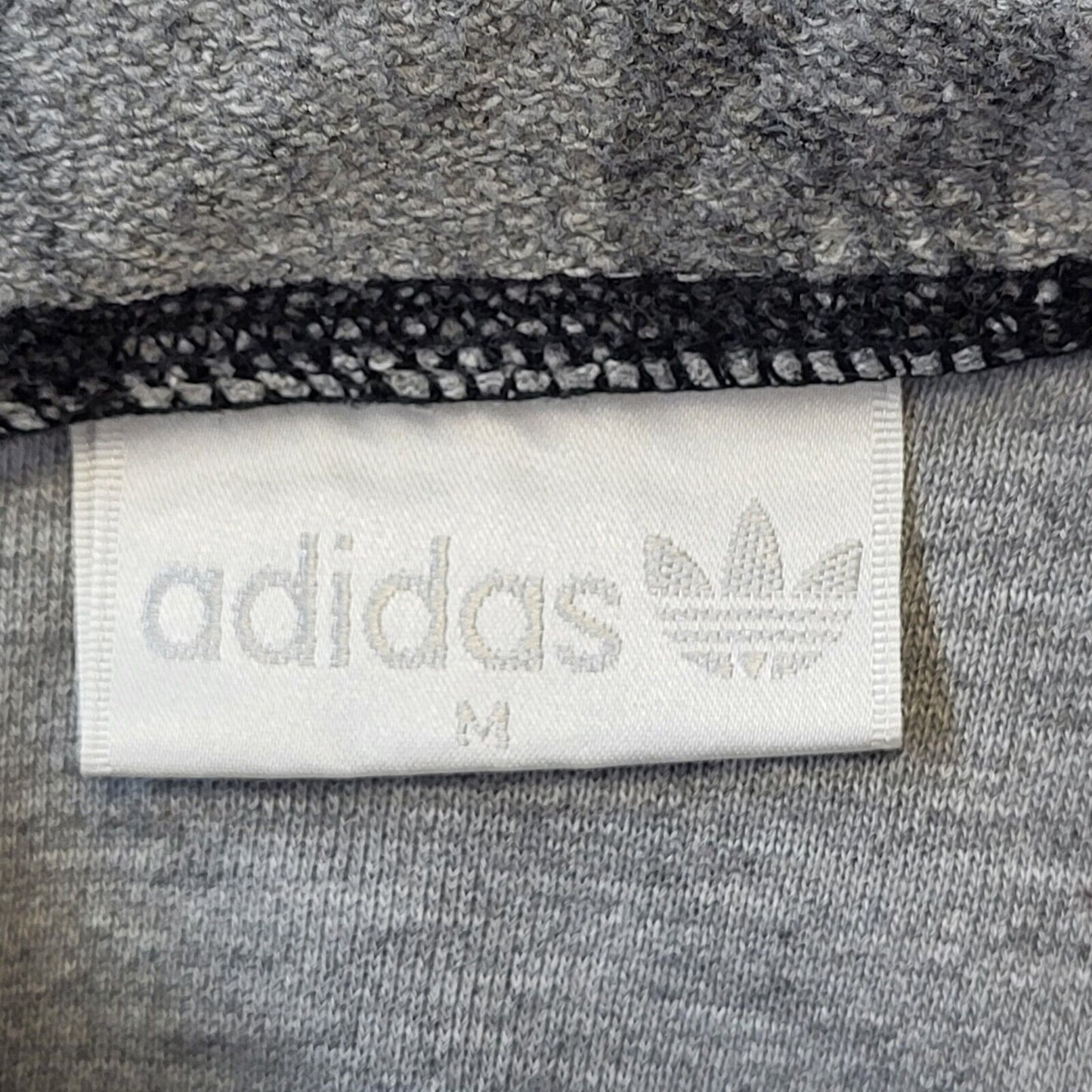 Adidas 90s Vintage Stree Grey Over-sized Sweatshirt Men's Size Medium
