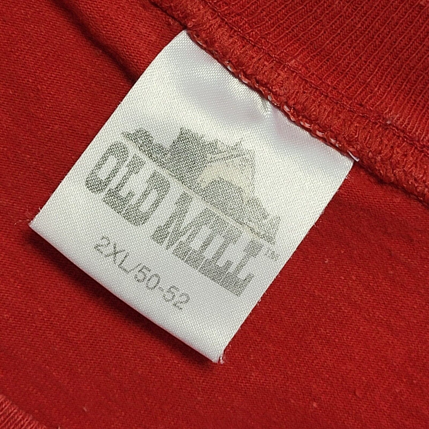 Usa Old Mill Red Vintage 90s Short Sleeve T-Shirt Uk Men's XL