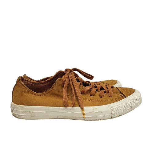 Converse All Star Brown Suede Leather Trainers Men's  Uk Size 6.5