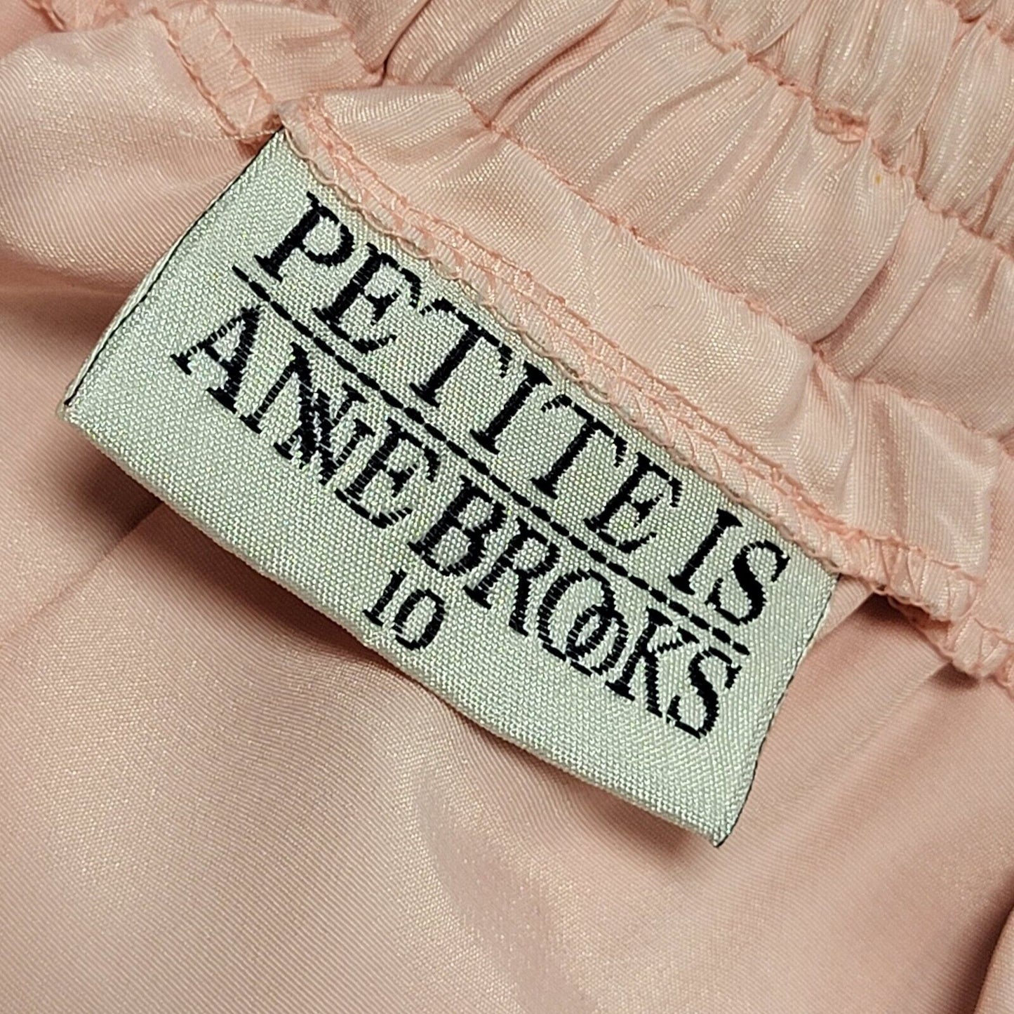 Anne Brooks Vintage 80s Pink Pleated Skirt Uk Women's Size 10 W28