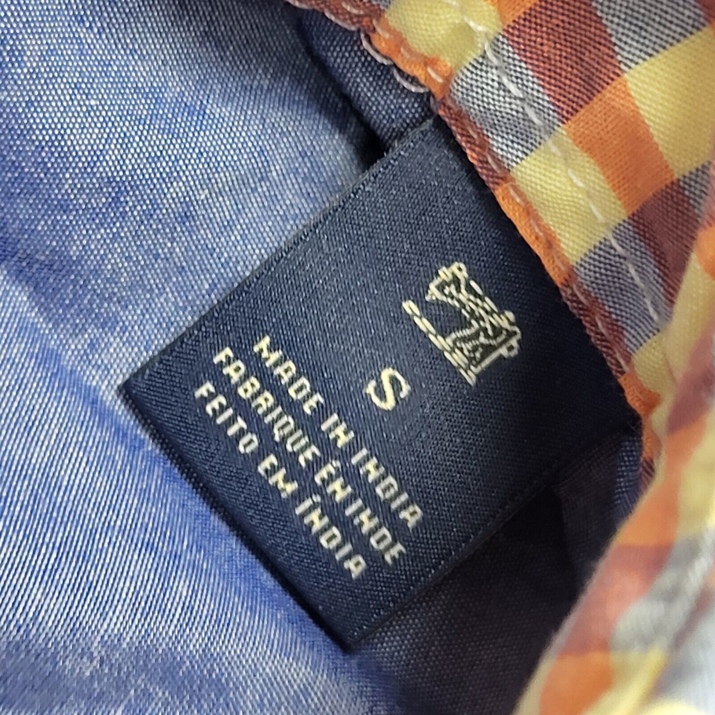 Scotch & Soda Vintage Y2K Pink Blue Check Long Sleeve Shirt Uk Men's Size S