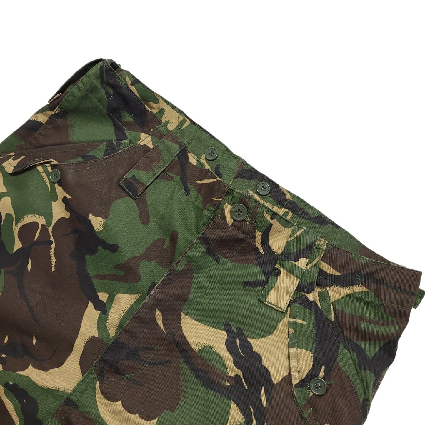 Blue Castle Green Vintage 90s Straight Leg Camouflage Trousers Men's L W34 L31