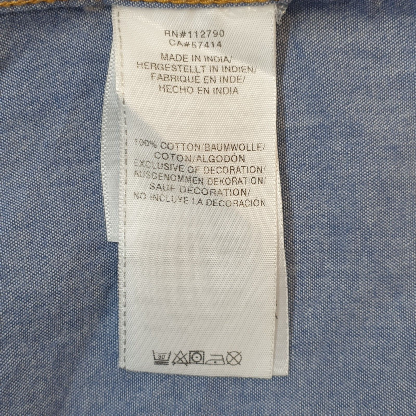 True Religion Y2K Vintage Blue Shirt Long Sleeved Men's Size Medium