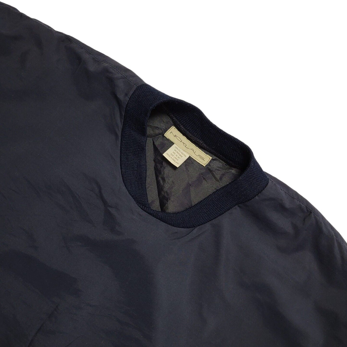 Nicklaus Vintage 90's Navy Blue Golf Sweater Uk Men's Size Large
