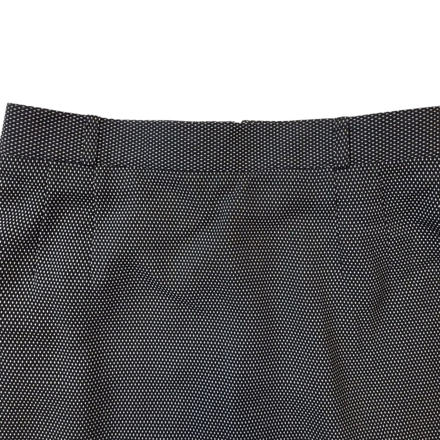 Gerry Weber 90s Vintage Black & White Pencil Skirt Women's Size 12 W30