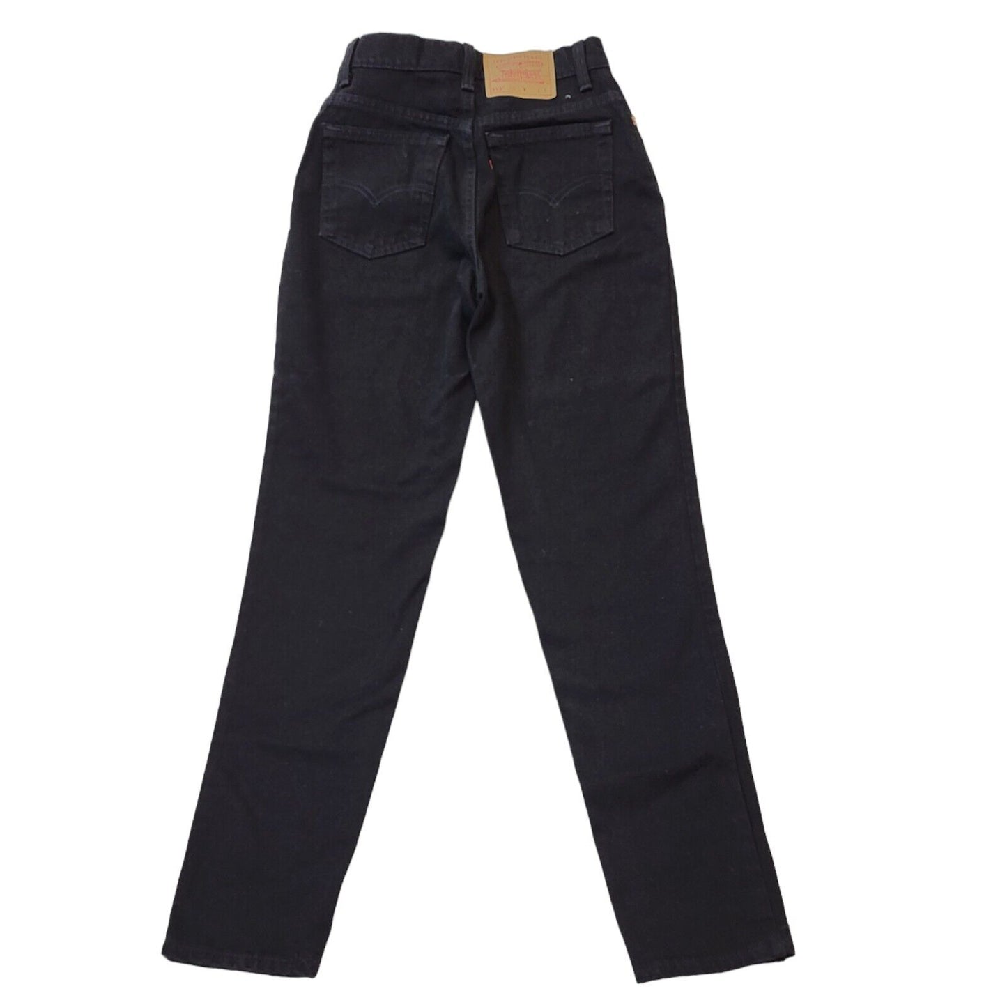 Levi's 512 Vintage 90s Black Skinny Denim Jeans Women's Size 6 W25 L29