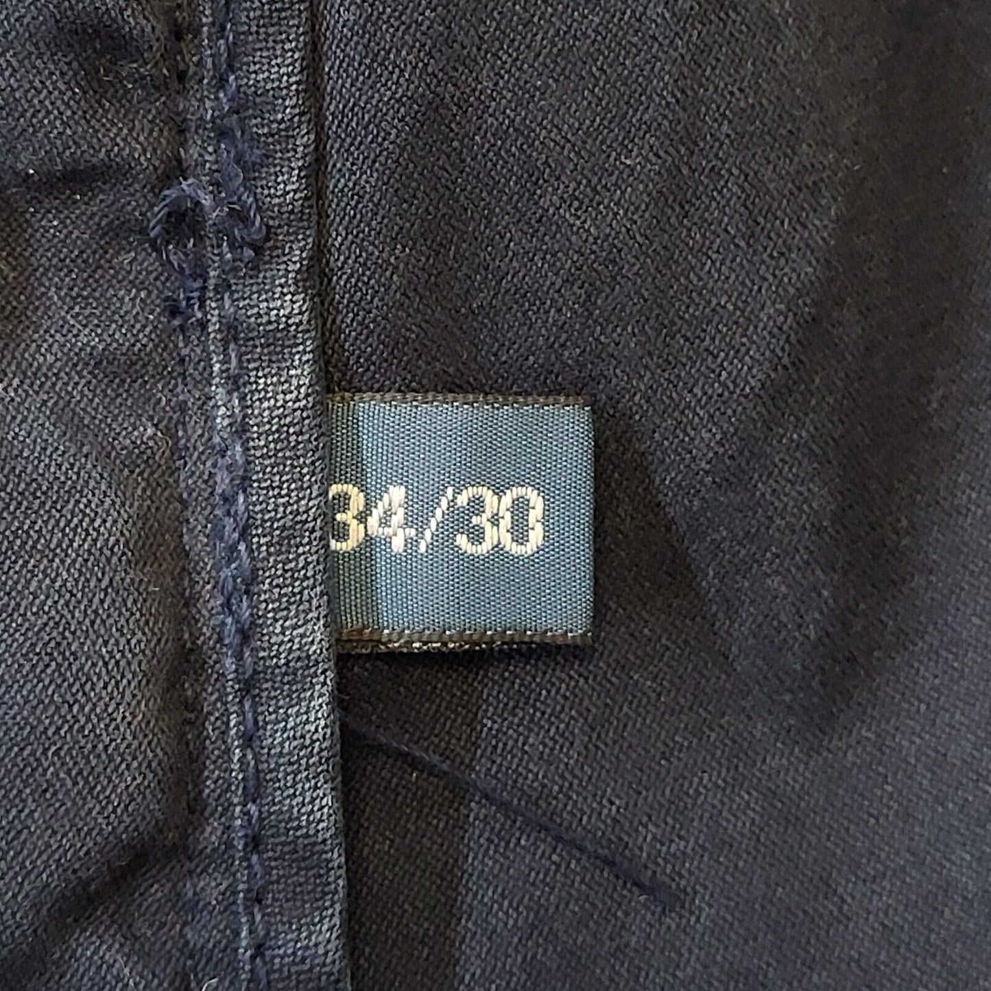 Ralph Lauren 90s Vintage Dark Blue Straight Denim Jeans Men's Size L W34 L30