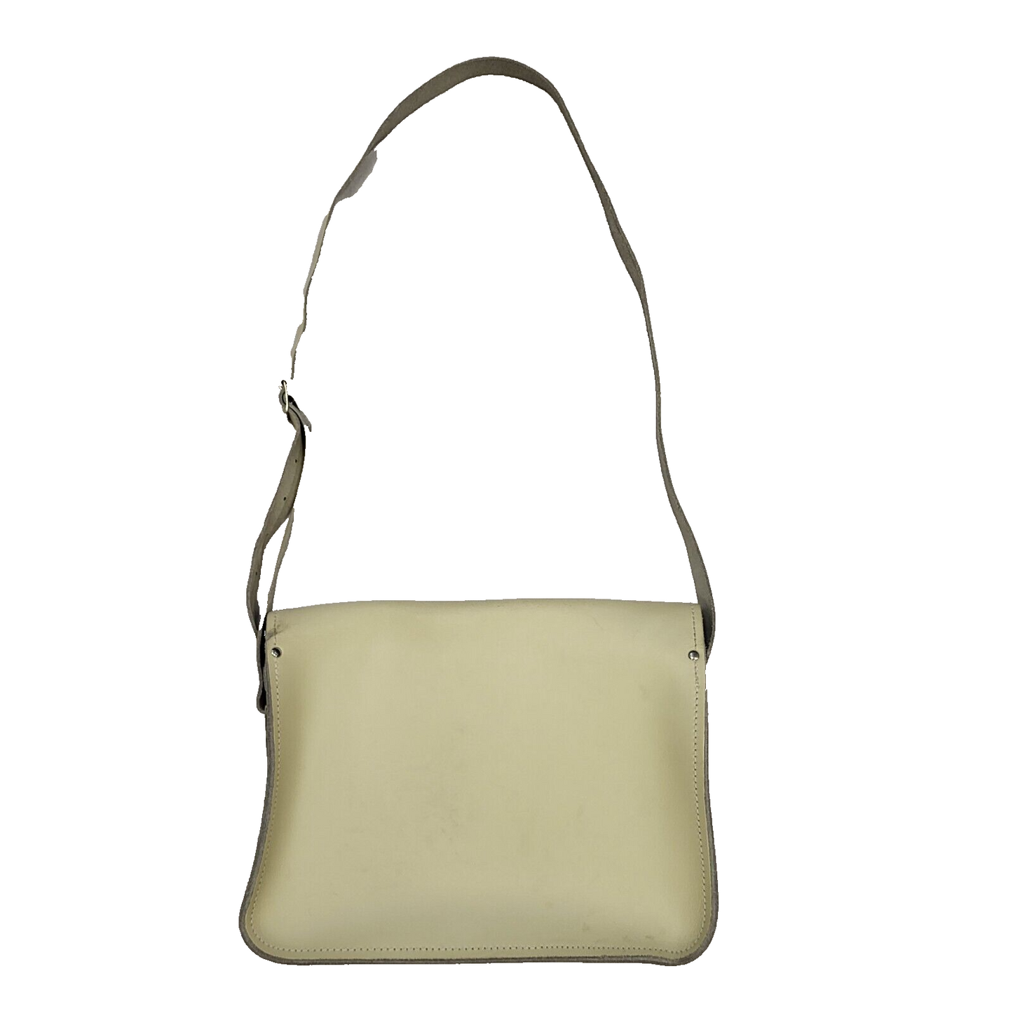 Zatchels Light Green Leather Pink Satchel Shoulder Bag Uk Women's 12" x 10"