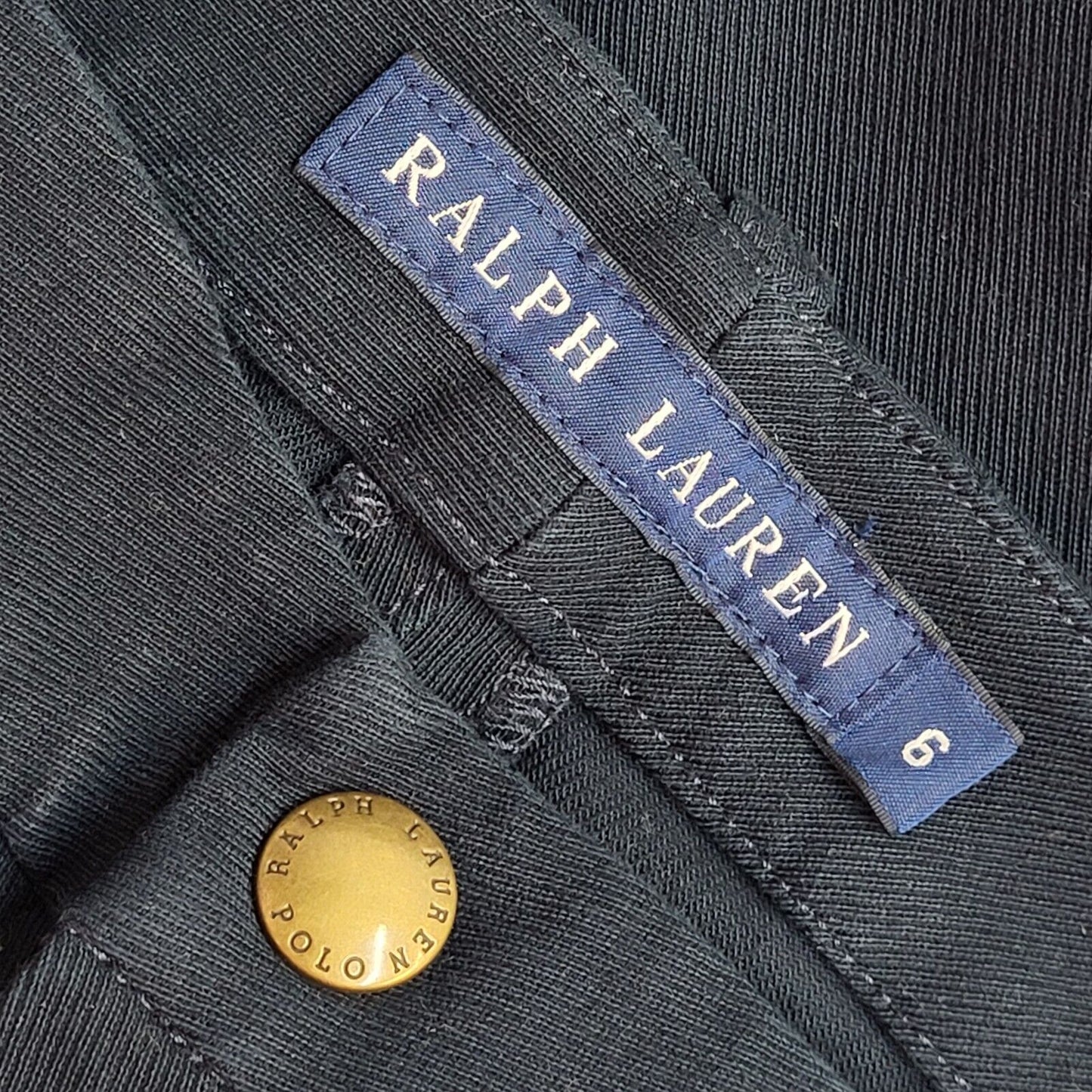 Ralph Lauren Dark Blue Skinny Denim Jeans Uk Women's Size 10 W28 L28