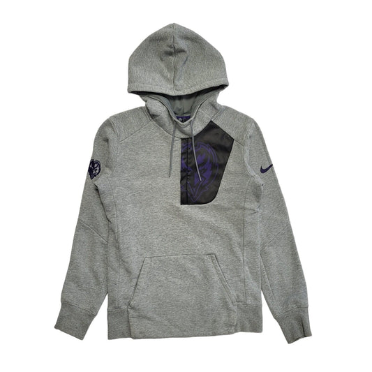 Nike NFL Team Vintage Y2k Grey Pullover Sweatshirt Hoodie Uk Men's Size S