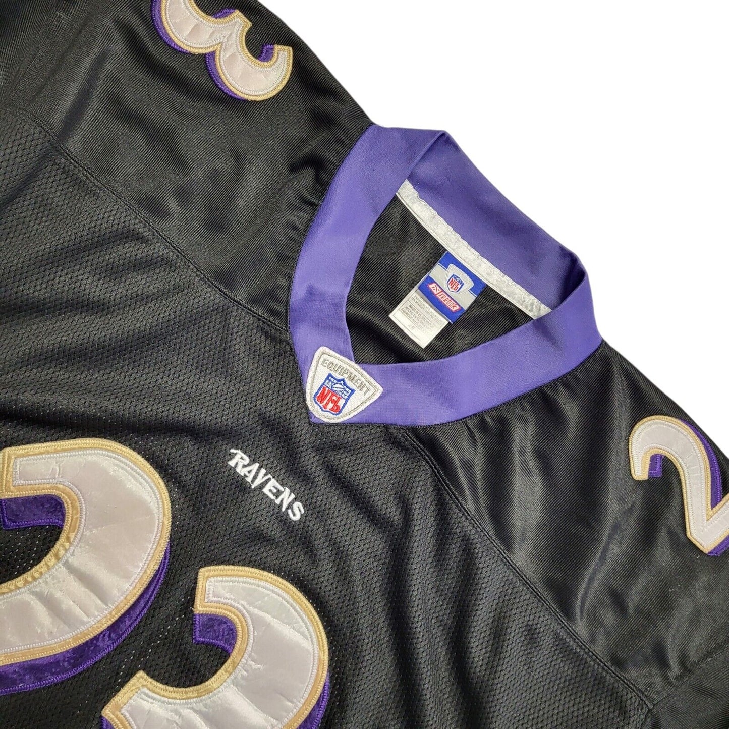 Reebok Vintage Y2k Ravens No 23 McGahee NFL Football Shirt Uk Men's Size L
