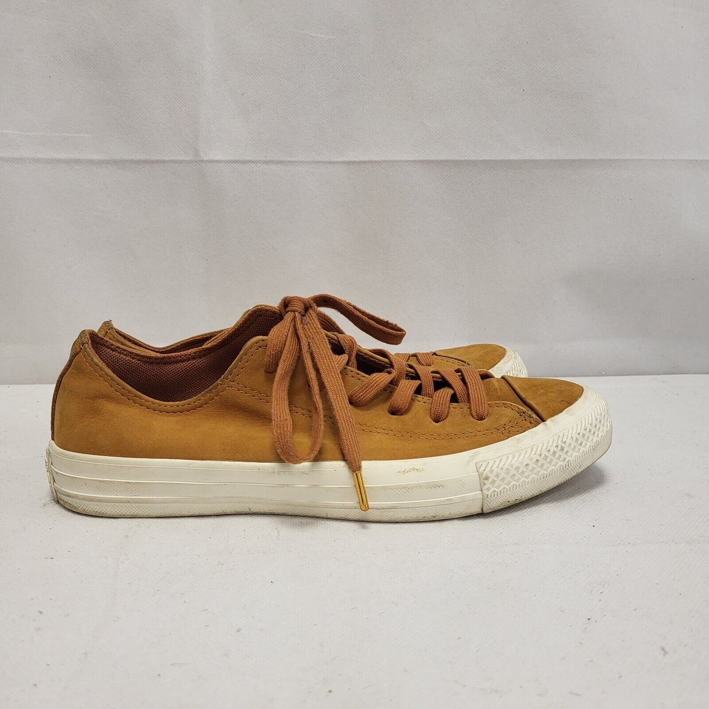 Converse All Star Brown Suede Leather Trainers Men's  Uk Size 6.5