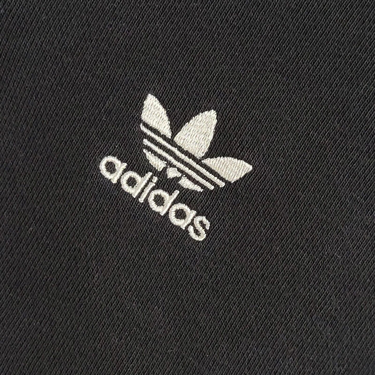 Adidas Black 90s High Neck Sports Tracksuit Top Uk Women's Size 6