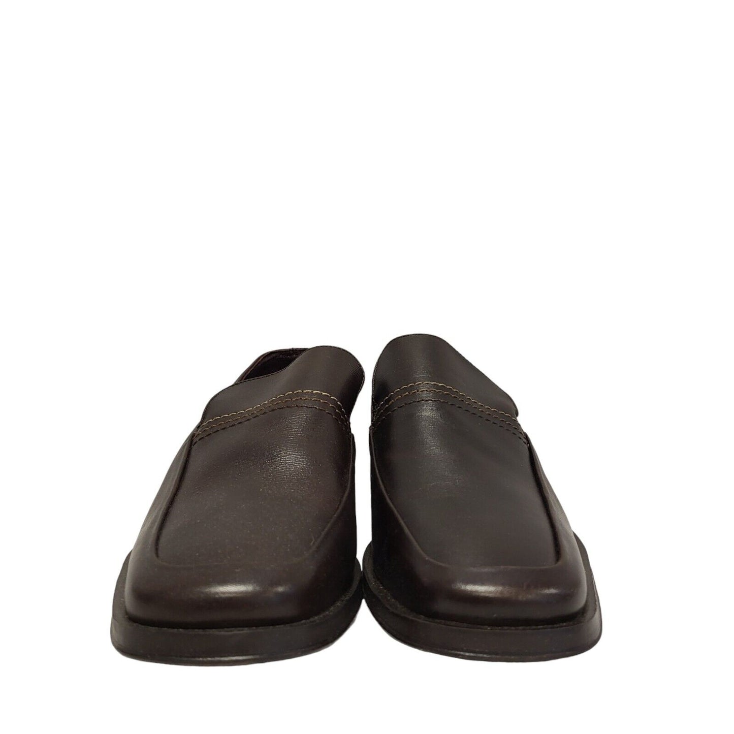 C-Z Brown Slip-On Casual Leather Shoes Uk Men's Size 9