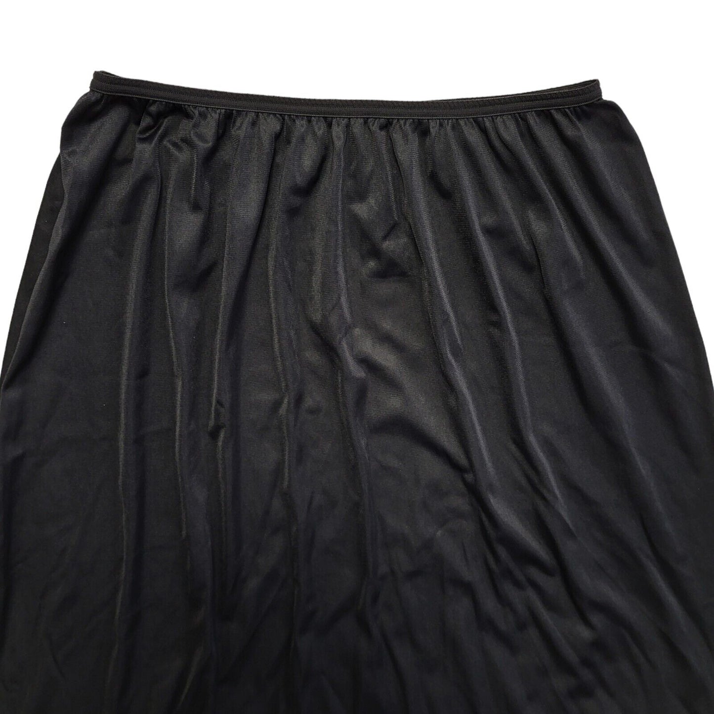 St Michael Vintage 90's Black Under Skirt Uk Women's Size 18-20